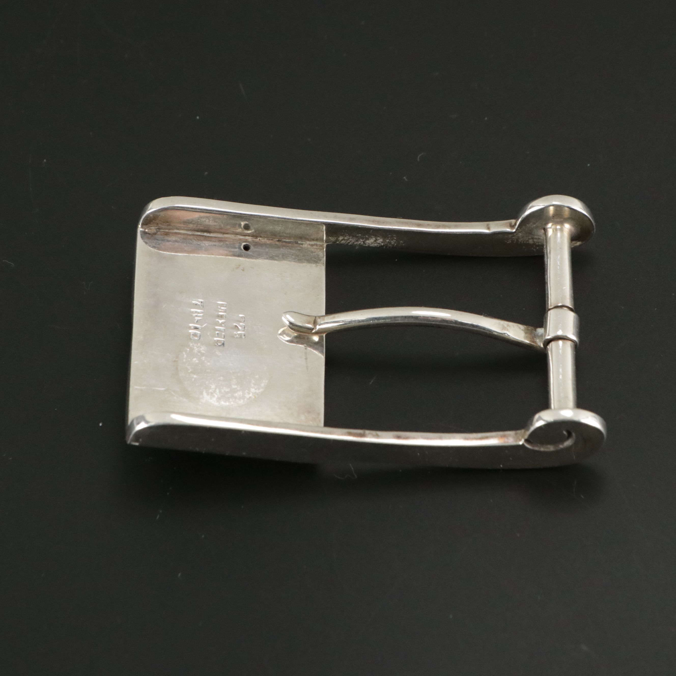 Mexican Sterling Silver Belt Buckle
