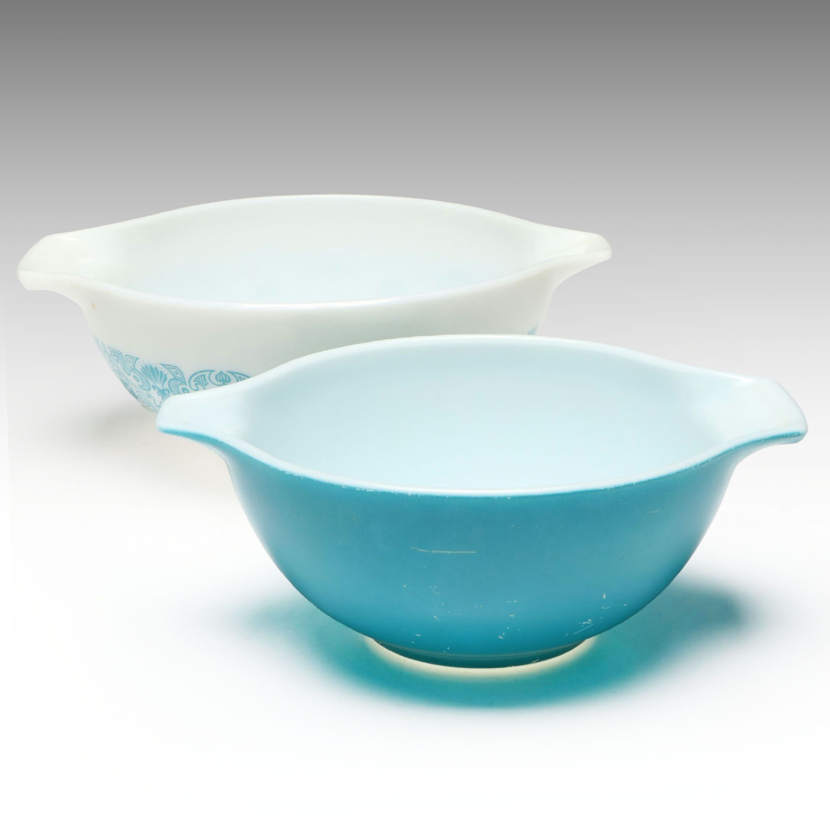 Pyrex "Horizon" Cinderella Mixing Bowls, Mid to Late 20th Century