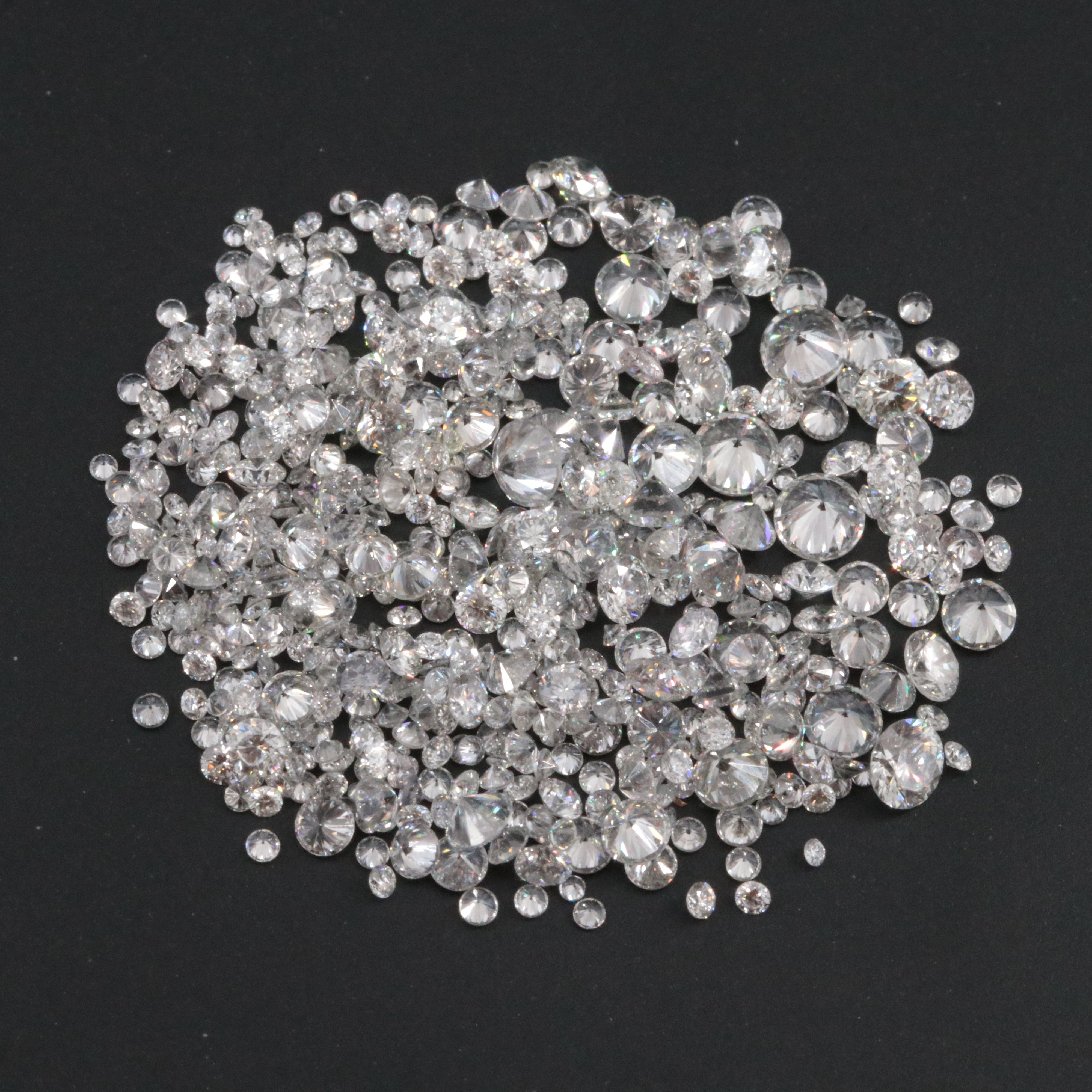 Loose 4.25 CTW Diamond Melee Lot