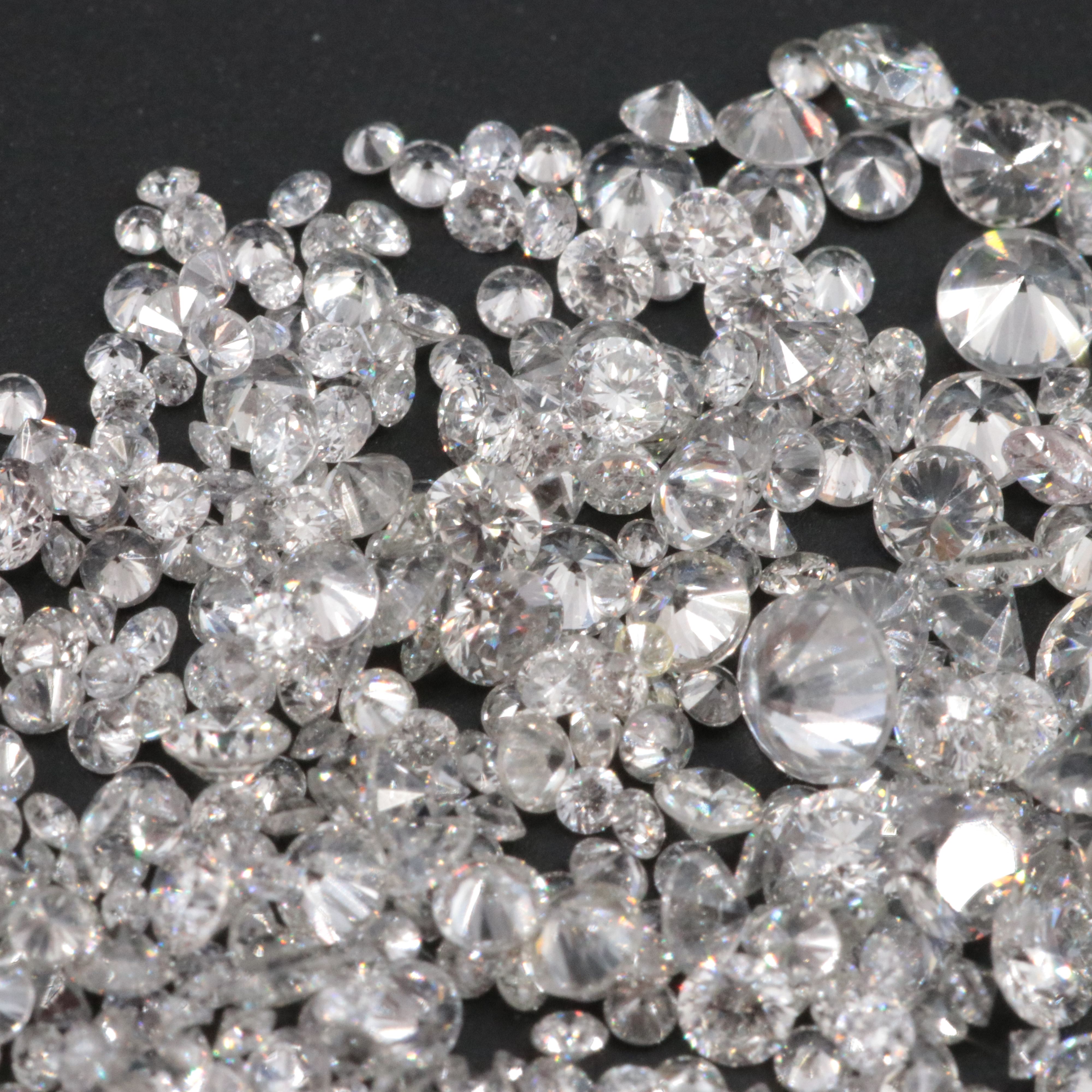 Loose 4.25 CTW Diamond Melee Lot