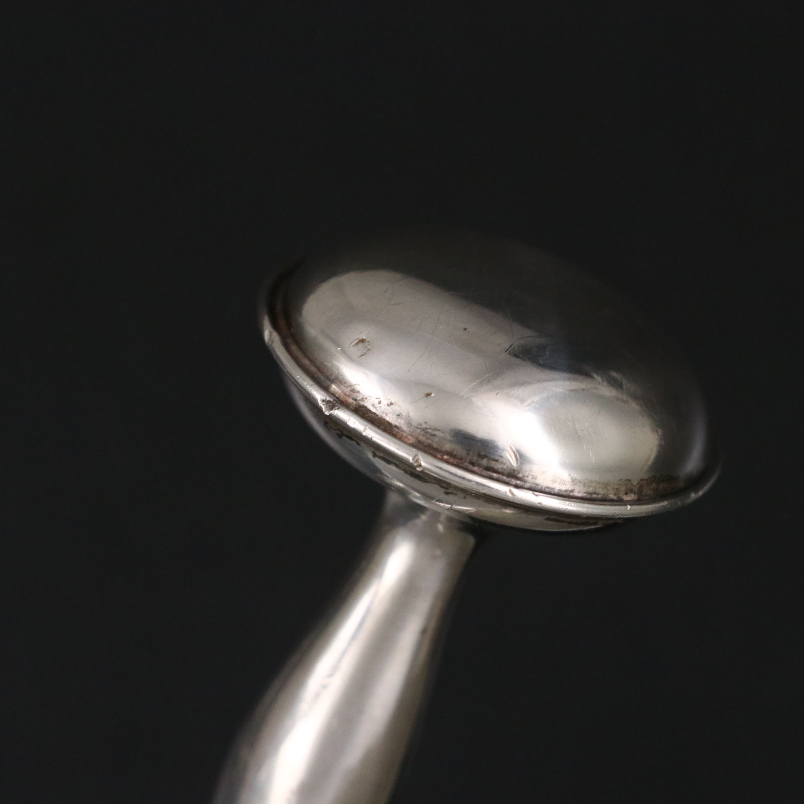 Victorian Style Sterling Baby Rattle with Whistle and Other Sterling Rattle