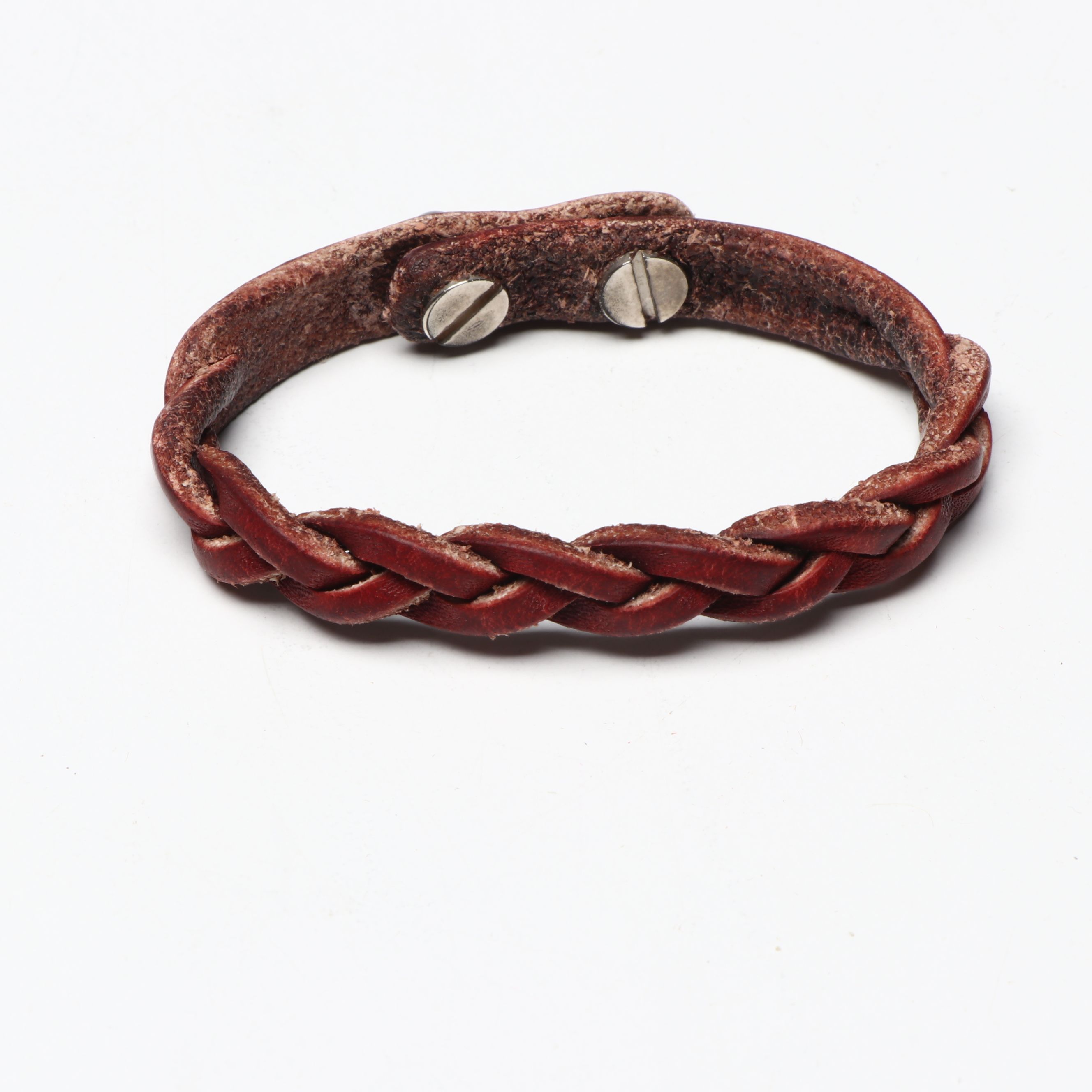 Braided and Layered Leather Bracelets