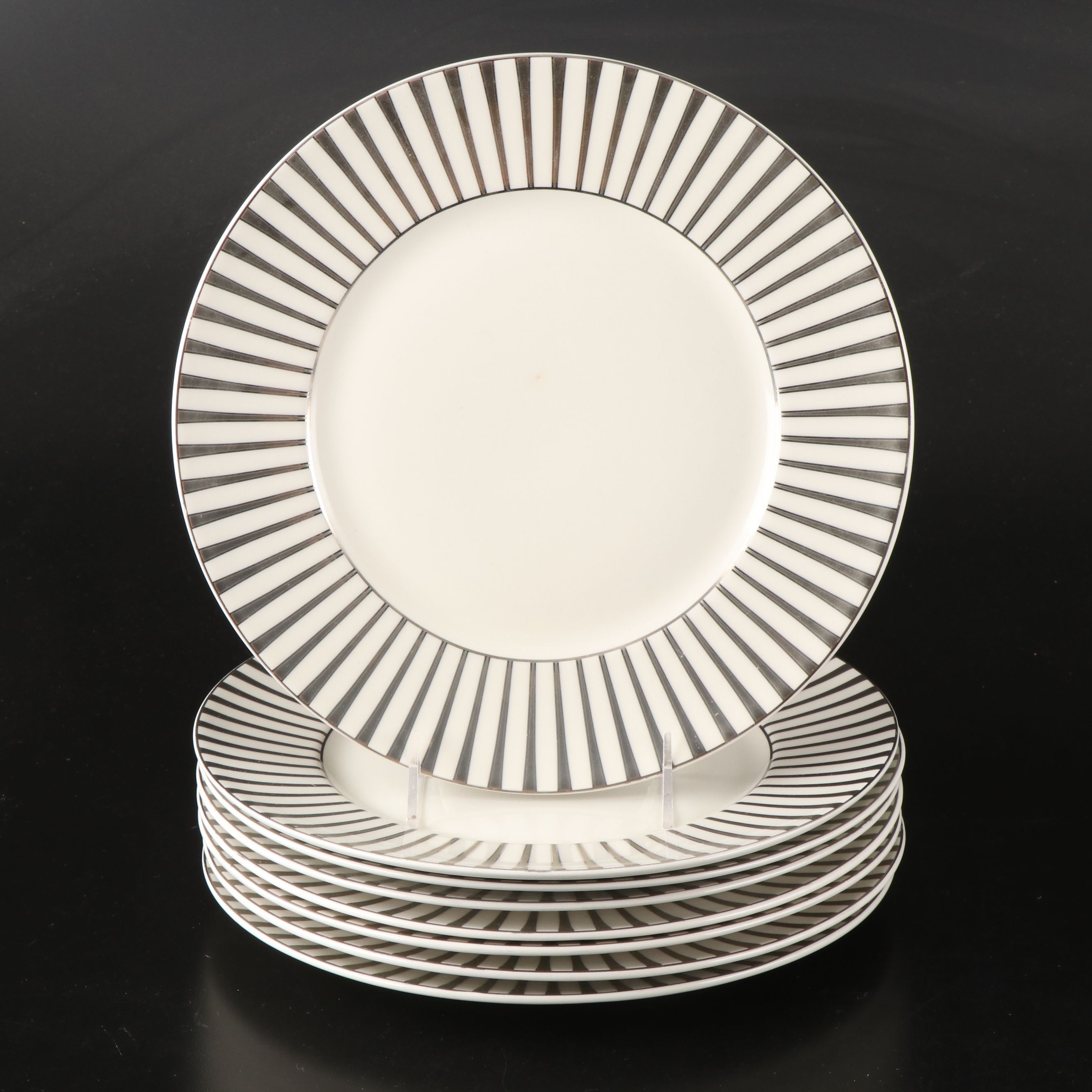 St. Nicholas Square "Shine Bright" Seasonal Ceramic Dinner Plates with More
