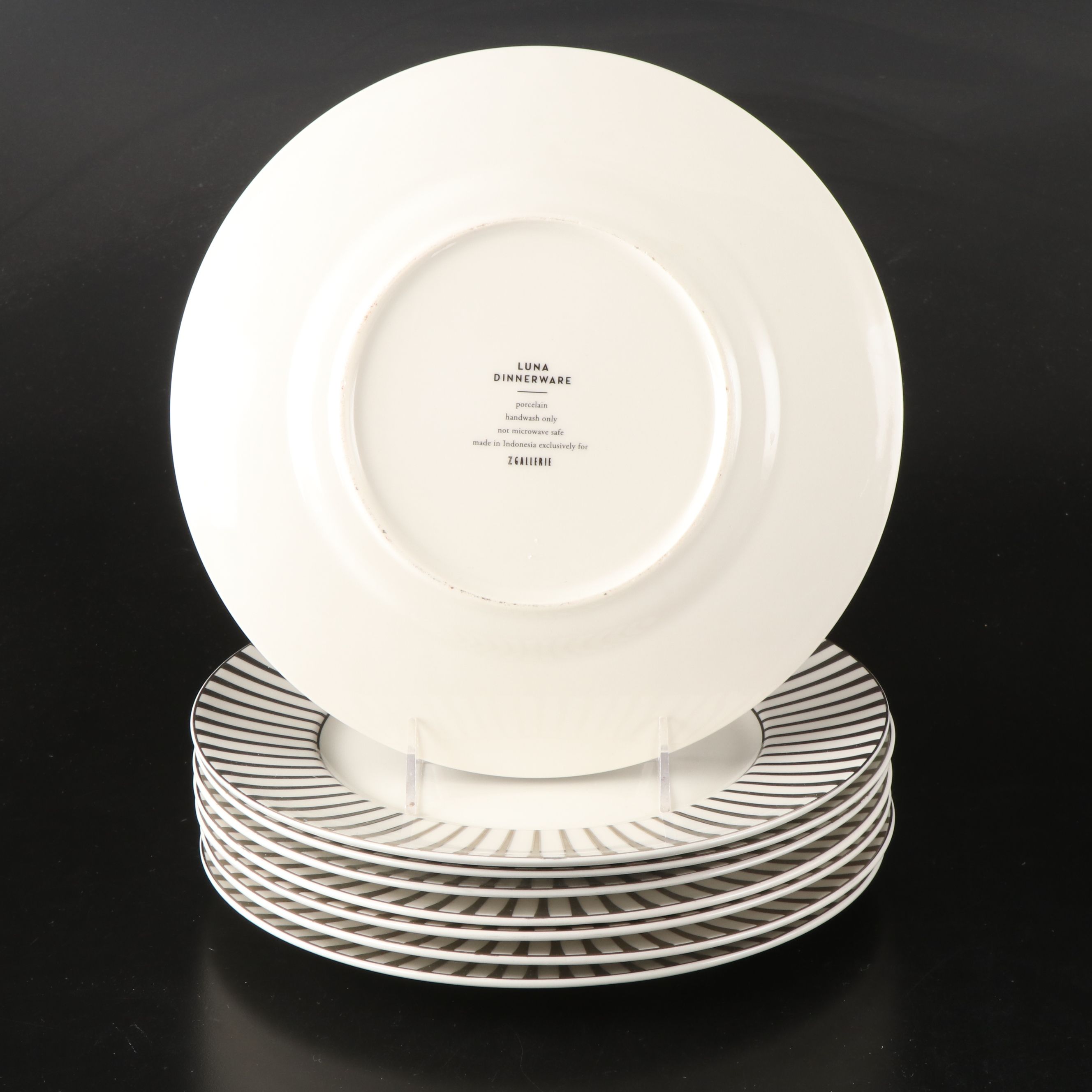 St. Nicholas Square "Shine Bright" Seasonal Ceramic Dinner Plates with More