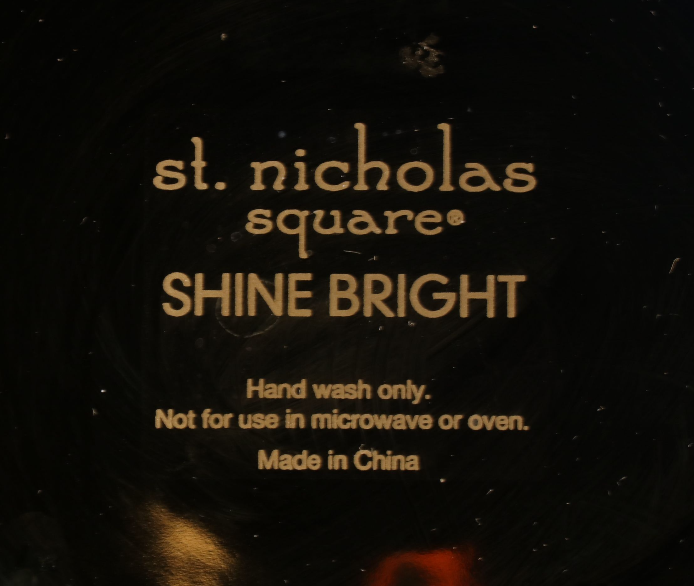 St. Nicholas Square "Shine Bright" Seasonal Ceramic Dinner Plates with More