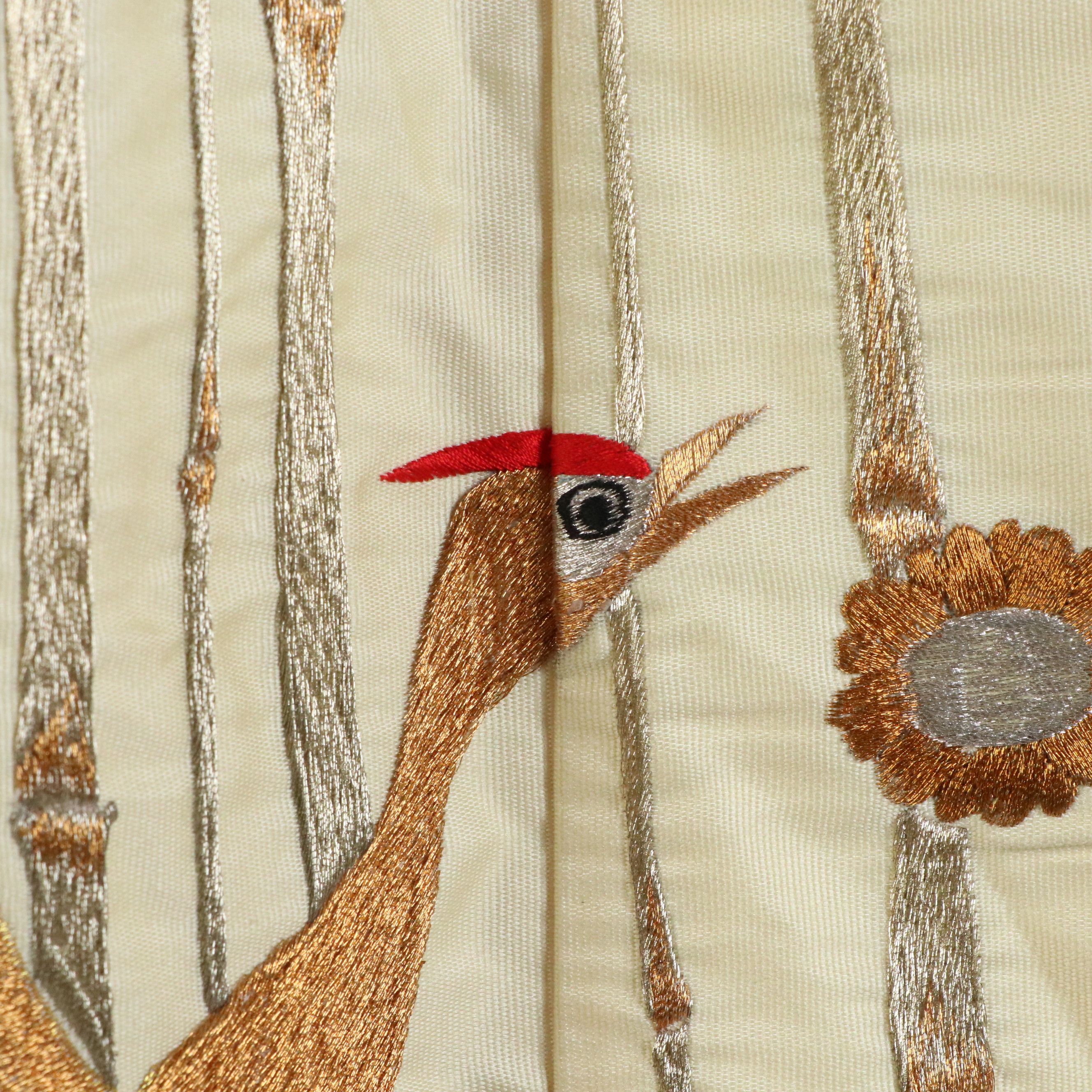 Japanese Gold/Silver Metallic Embroidered Uchikake Wedding Kimono