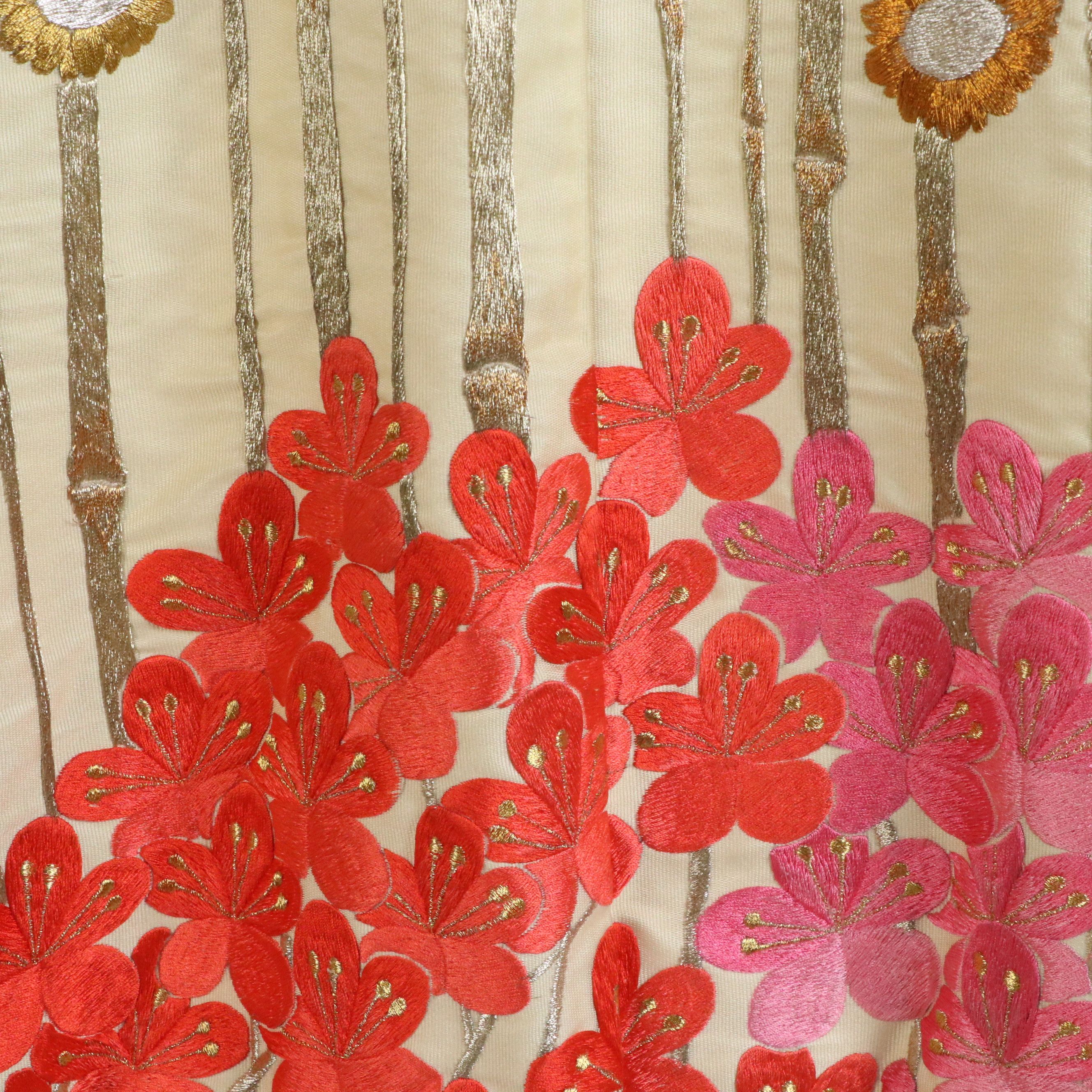 Japanese Gold/Silver Metallic Embroidered Uchikake Wedding Kimono