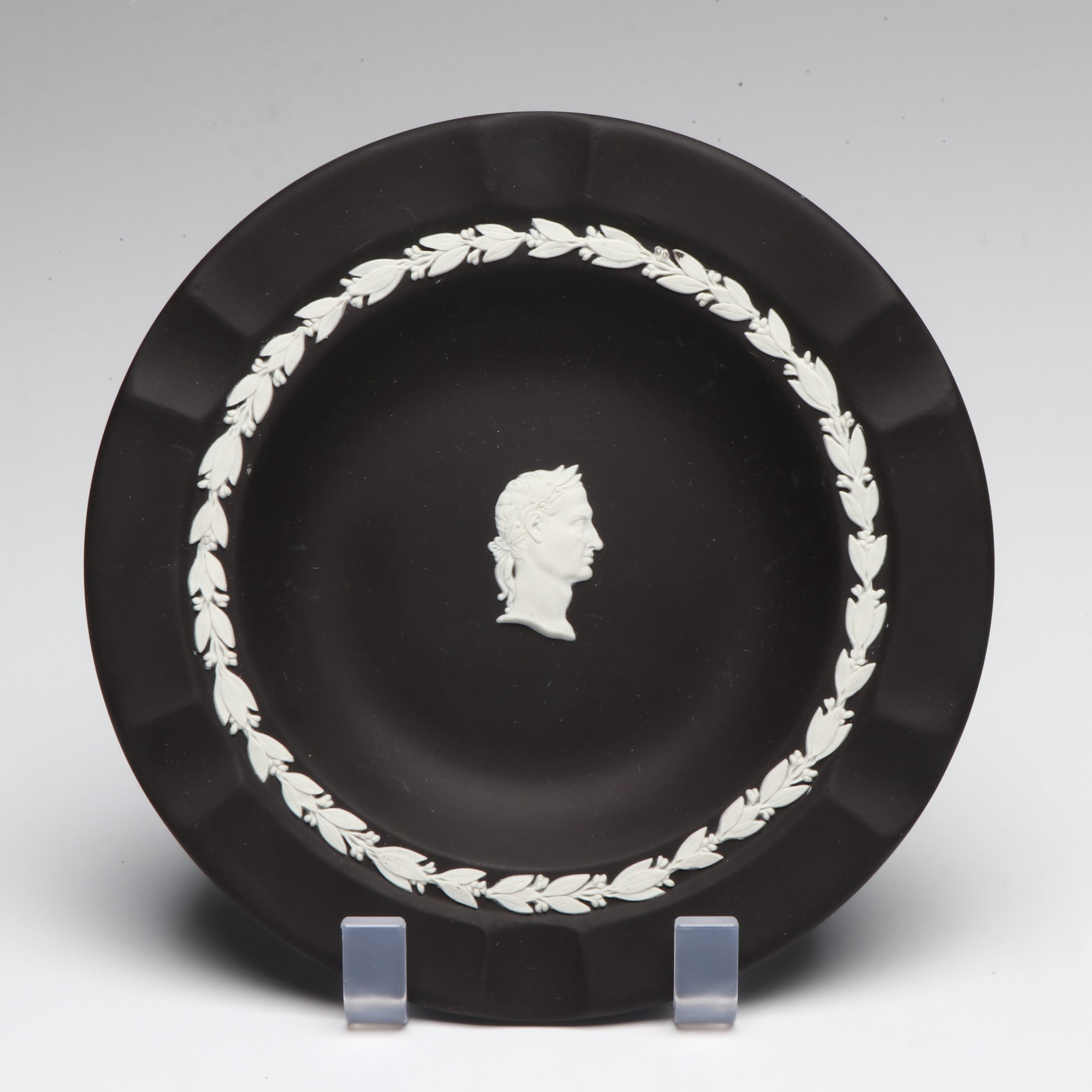 Wedgwood Julius Caesar Ashtray and Other English Jasperware Dishes