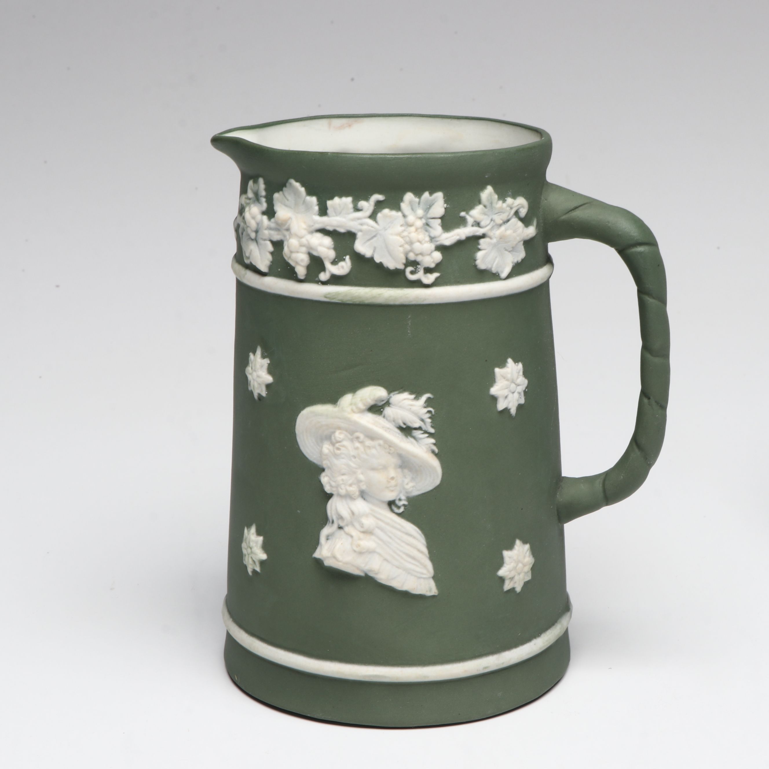 Wedgwood Julius Caesar Ashtray and Other English Jasperware Dishes