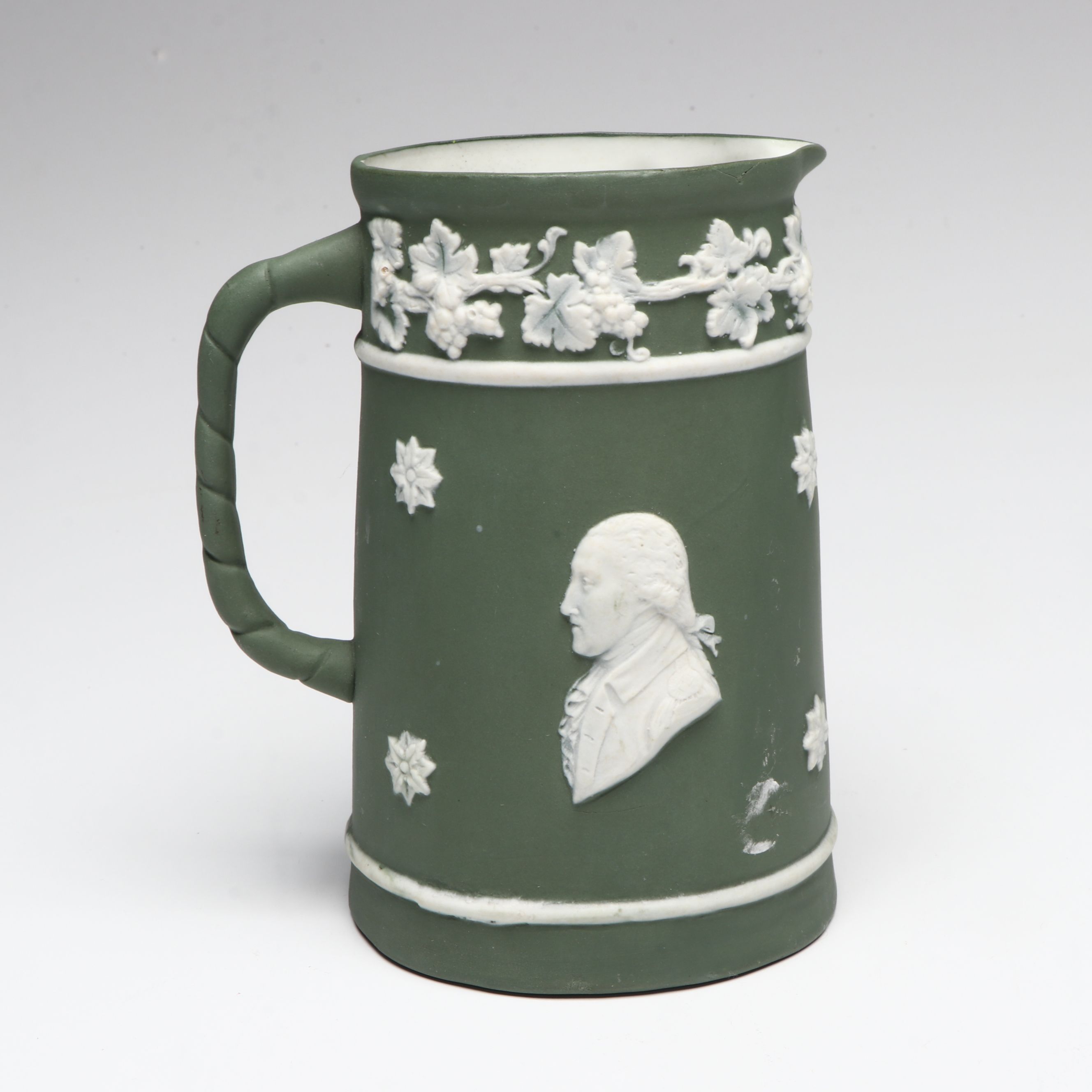 Wedgwood Julius Caesar Ashtray and Other English Jasperware Dishes