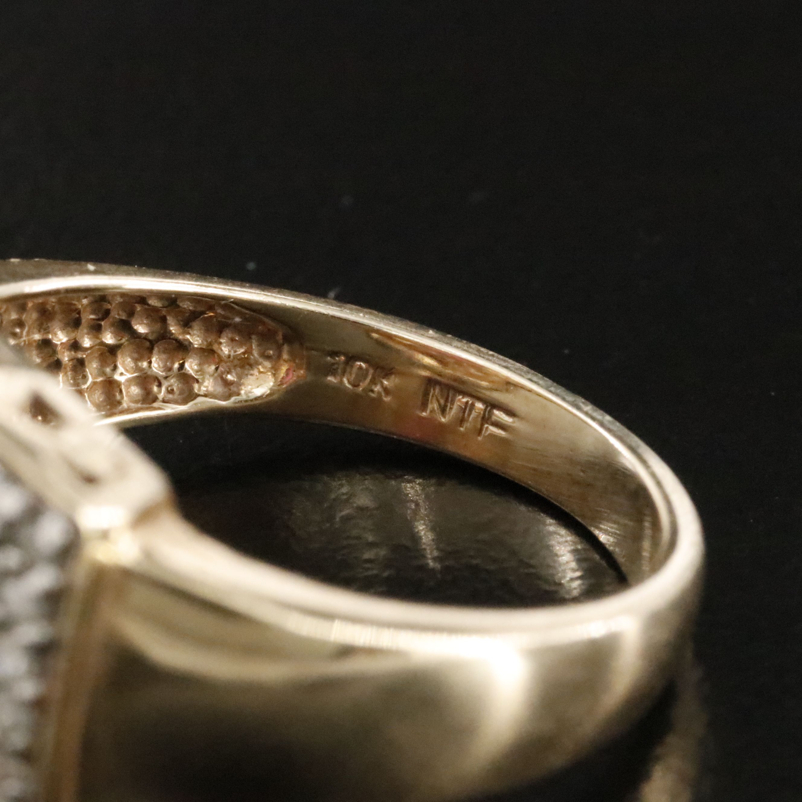 10K Tourmaline and Diamond Ring