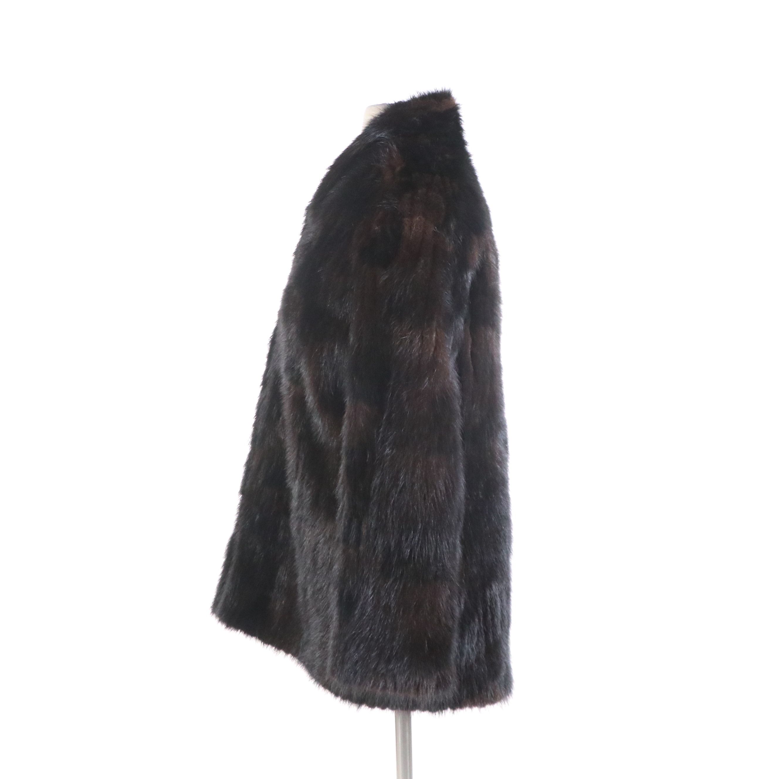 Corded Mink Fur Jacket