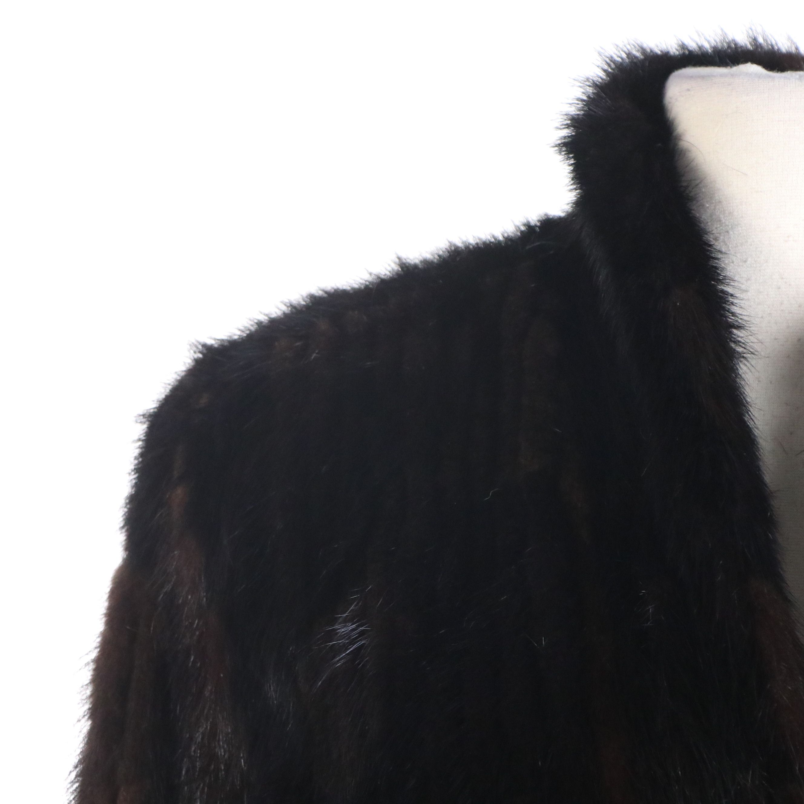 Corded Mink Fur Jacket