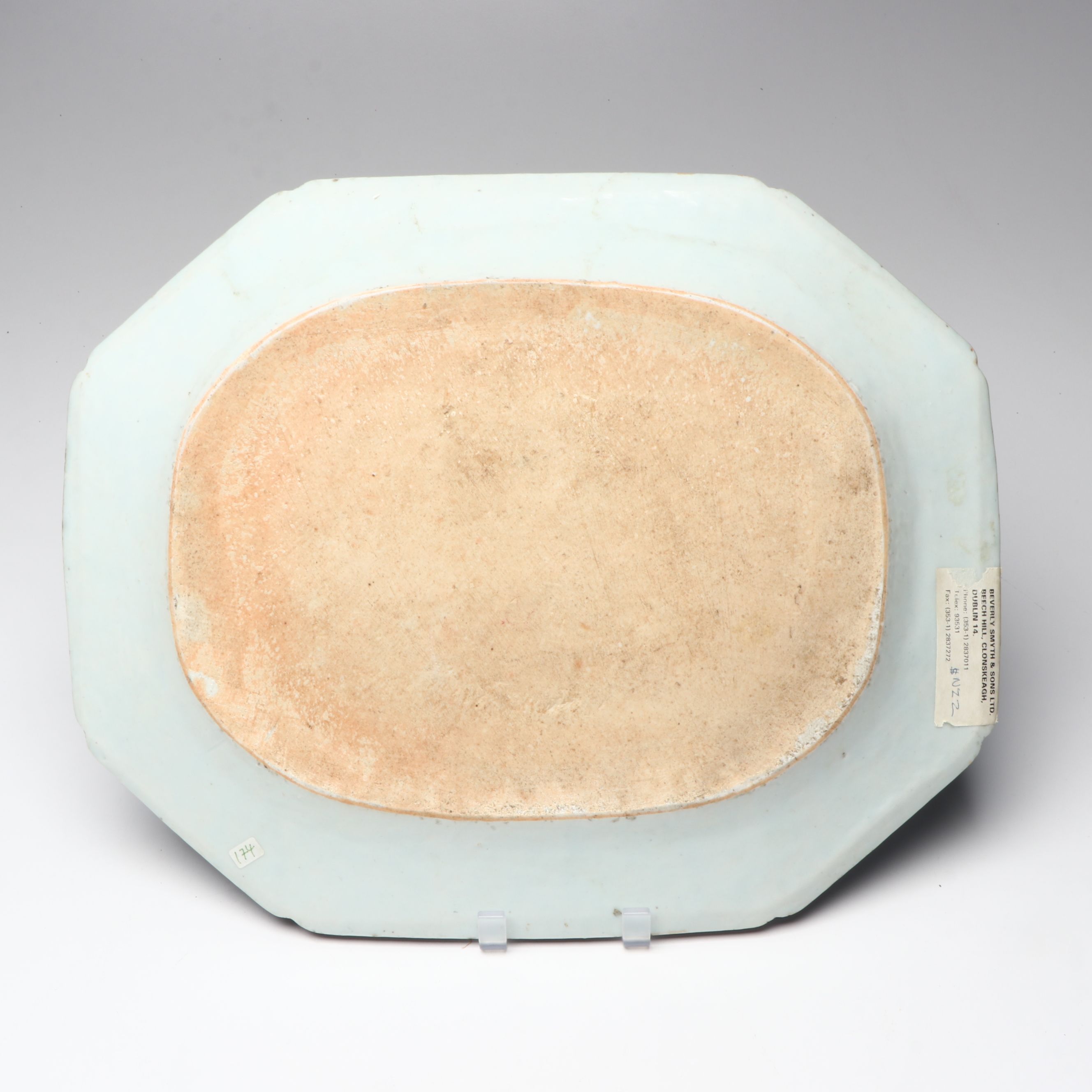 Chinese Qianlong Blue and White Porcelain Platters