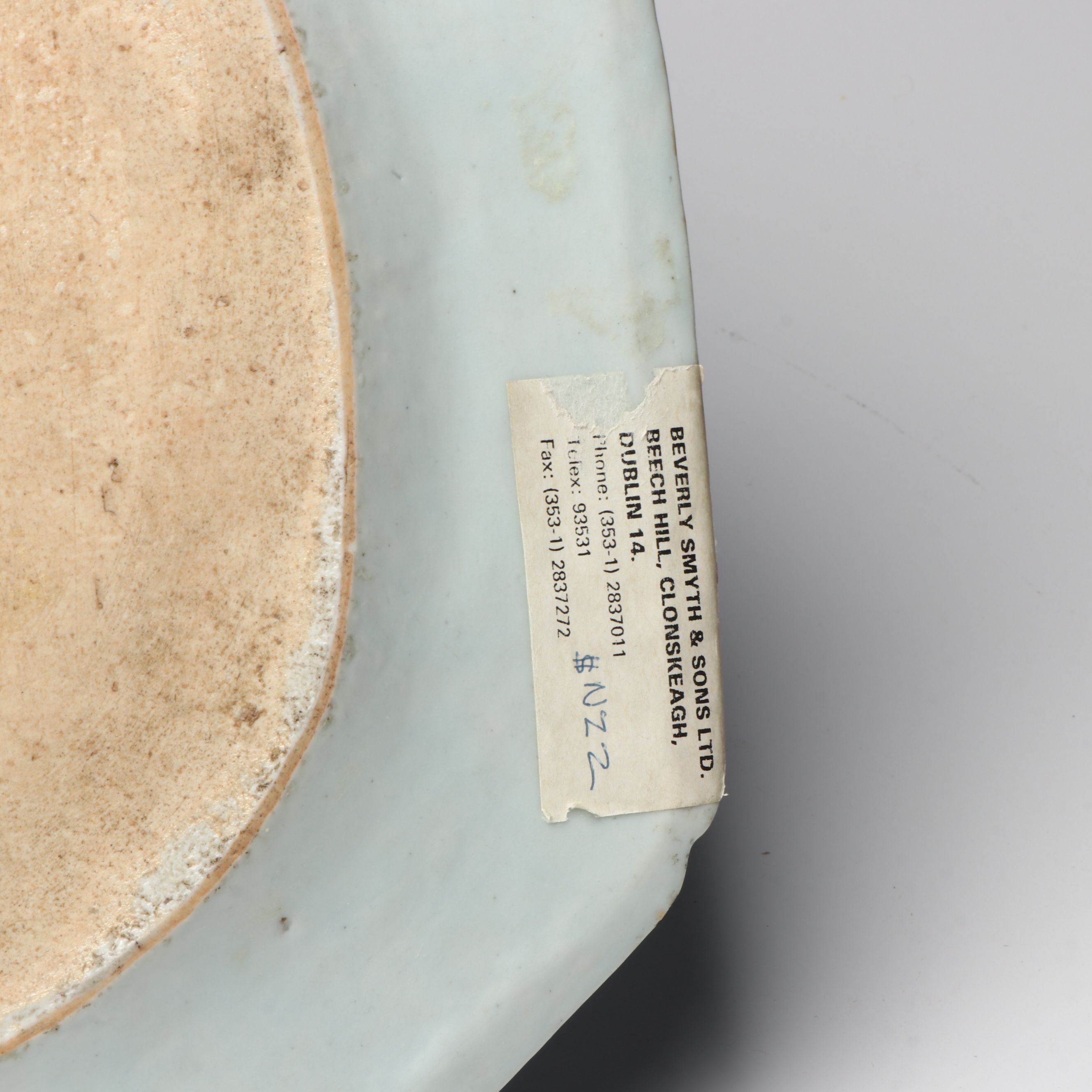 Chinese Qianlong Blue and White Porcelain Platters