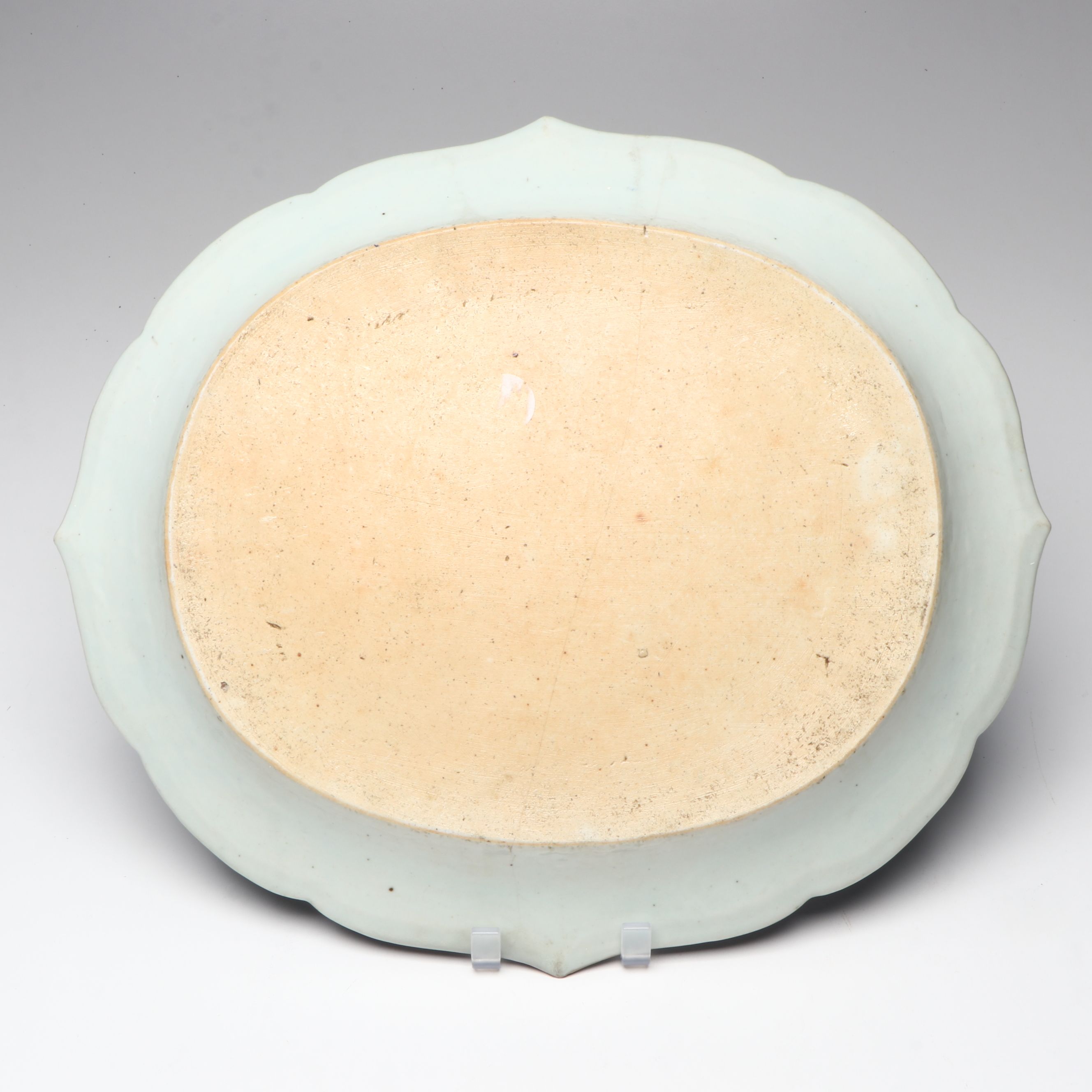 Chinese Qianlong Blue and White Porcelain Platters