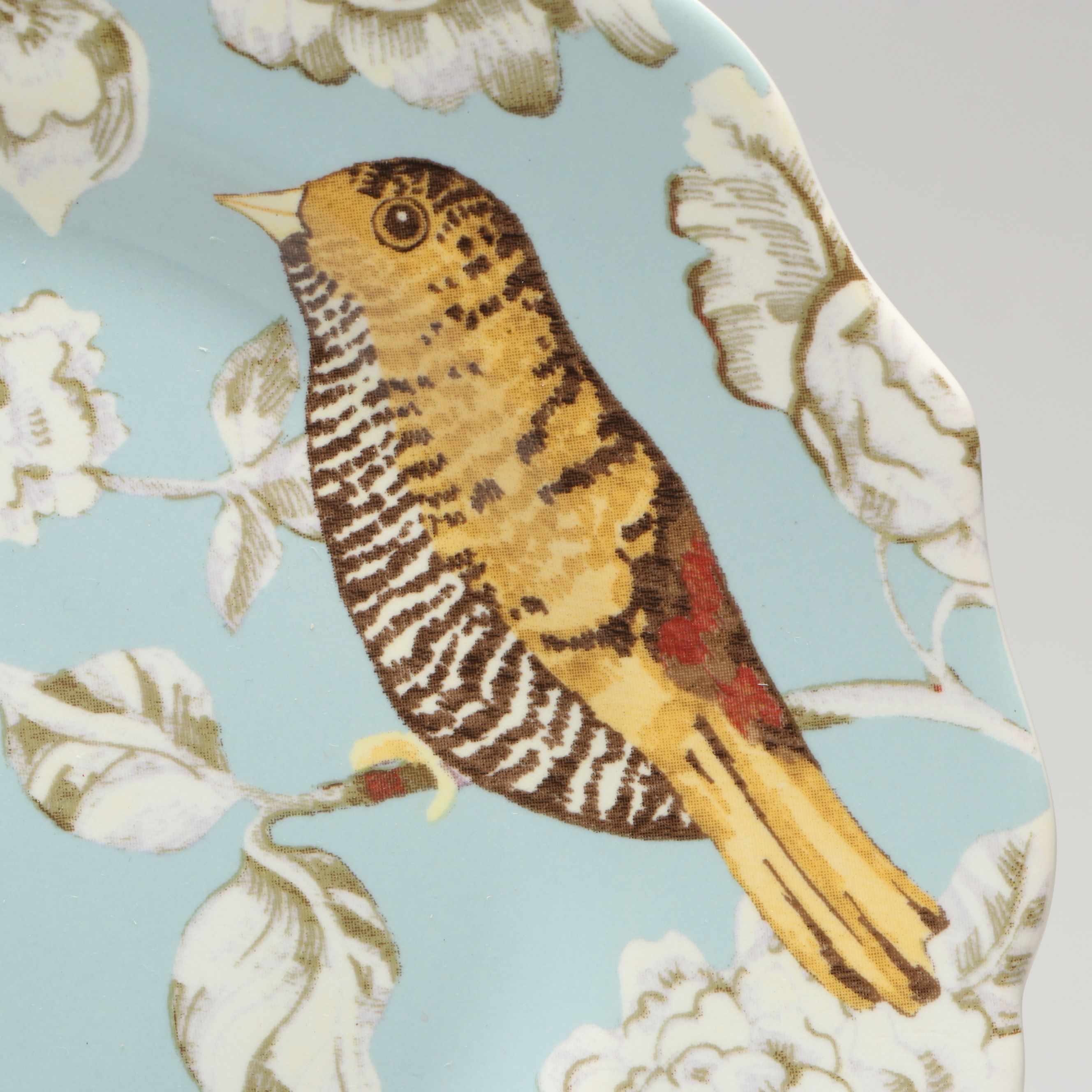 Cabbage Leaf Chip and Dip Tray with Pitchers and More Transferware Plates