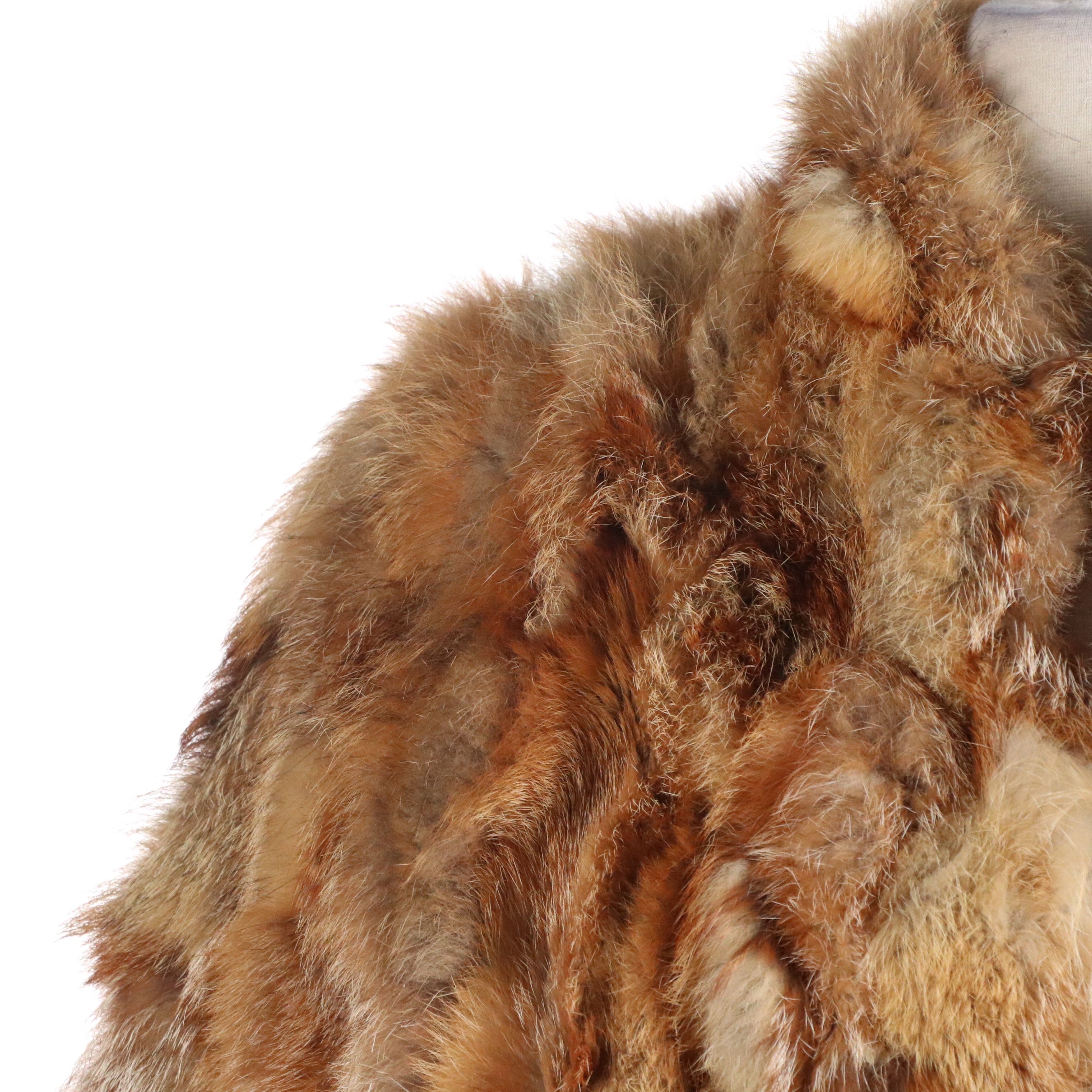 Sectioned Coyote Fur Jacket