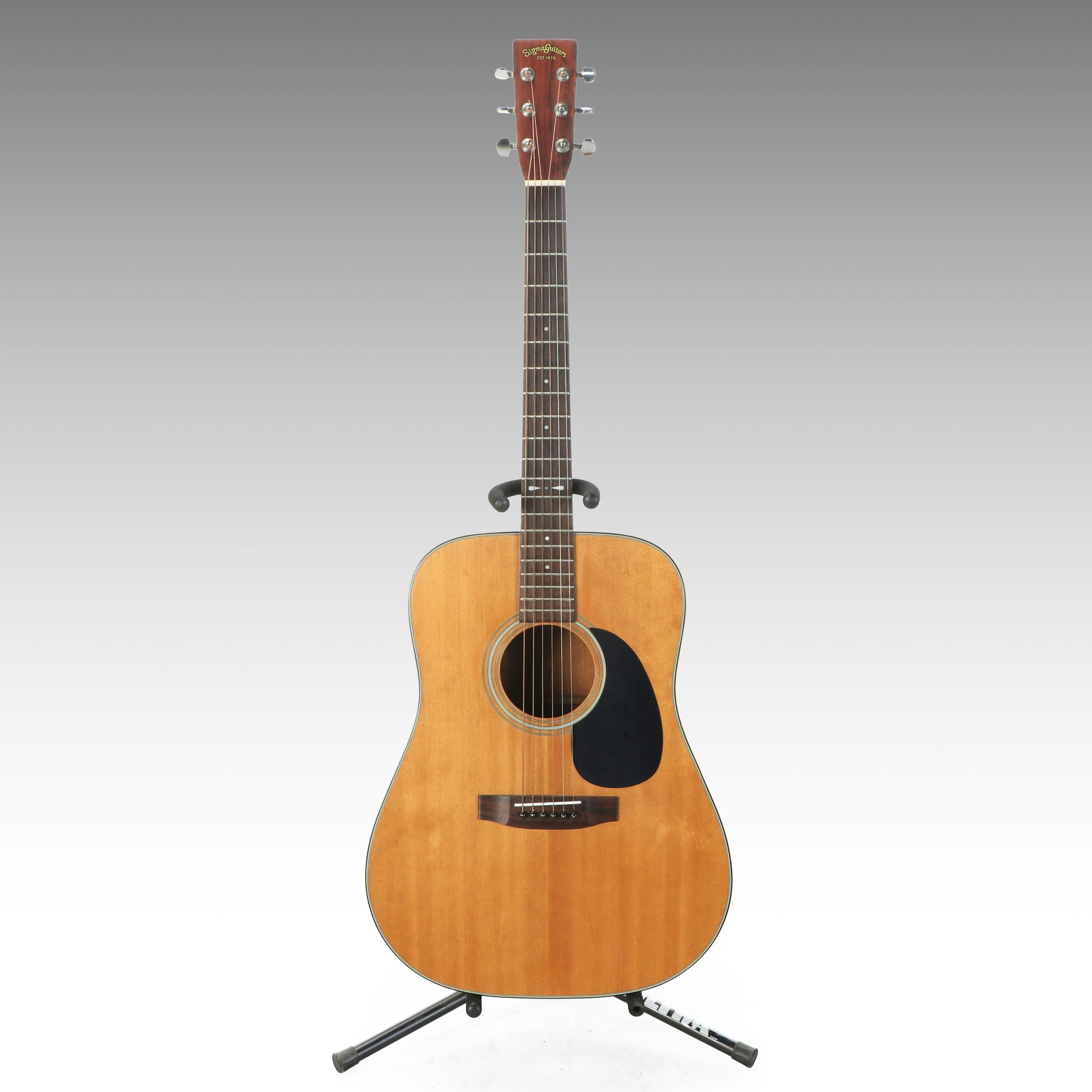 Sigma 4 Series Spruce Top Acoustic Guitar, Late 20th Century