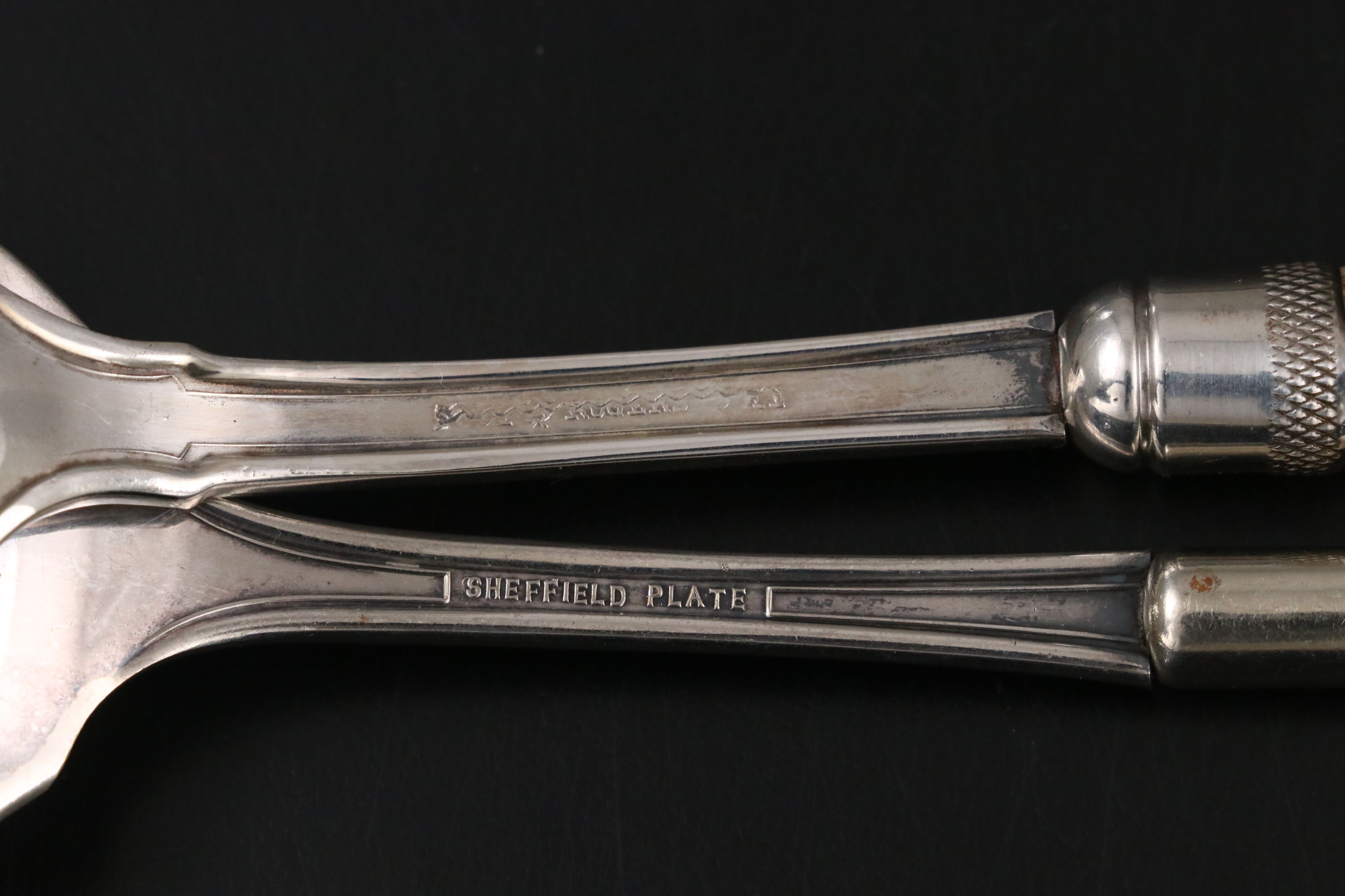 Mother-of-Pearl Handled Flatware and Coin Purses