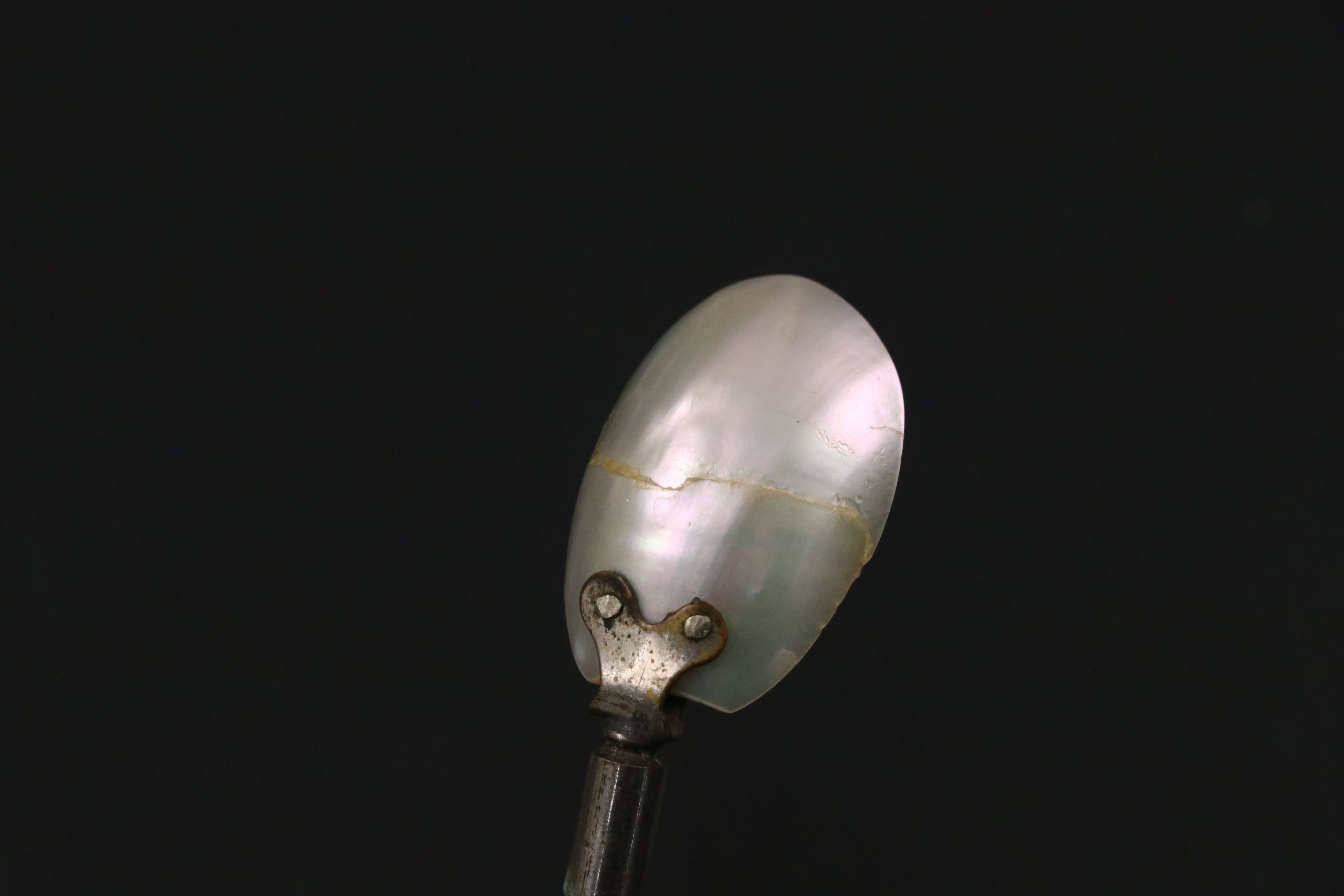 Mother-of-Pearl Handled Flatware and Coin Purses