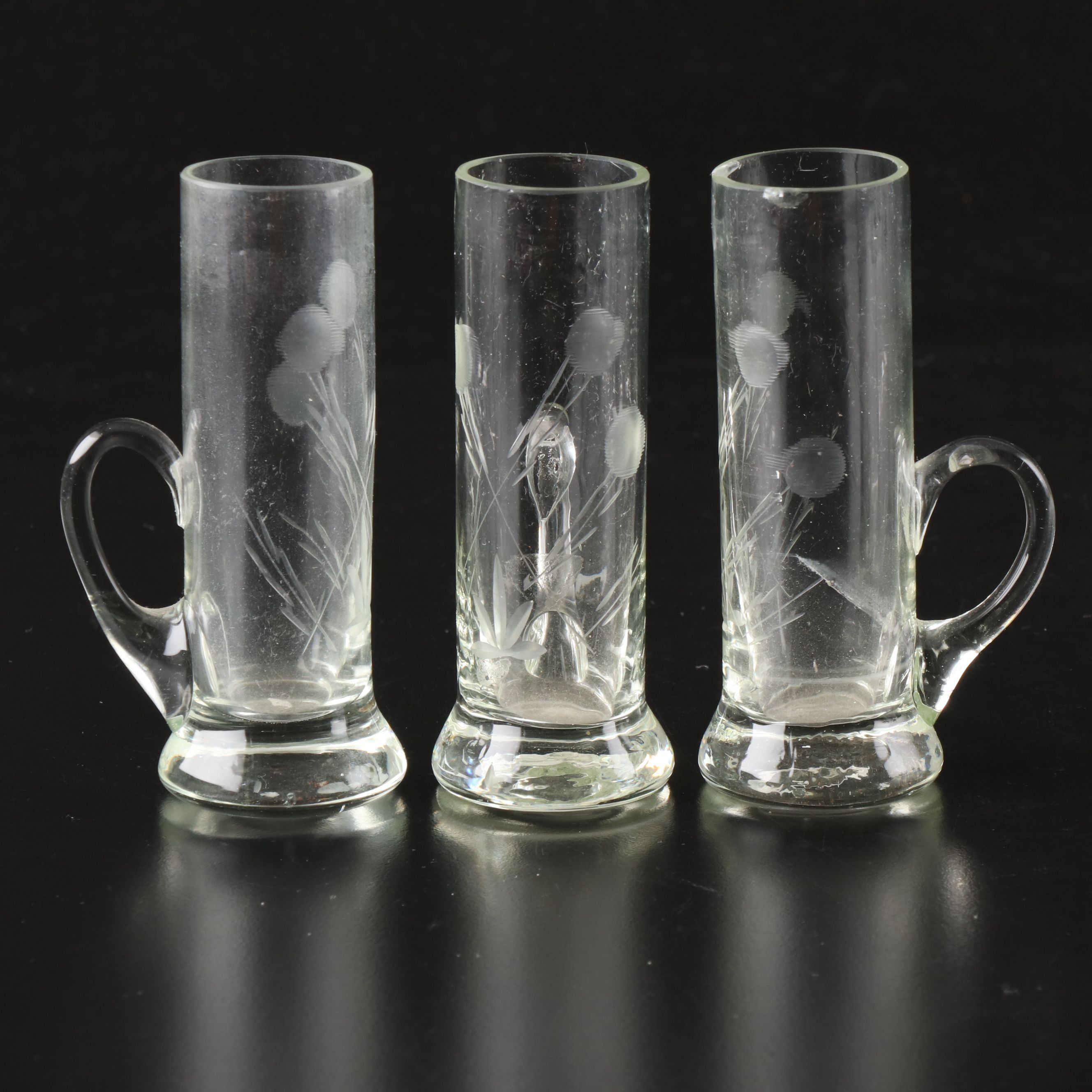 Cristal d'Arques-Durand Crystal and Other Sherry and Cordial Glasses