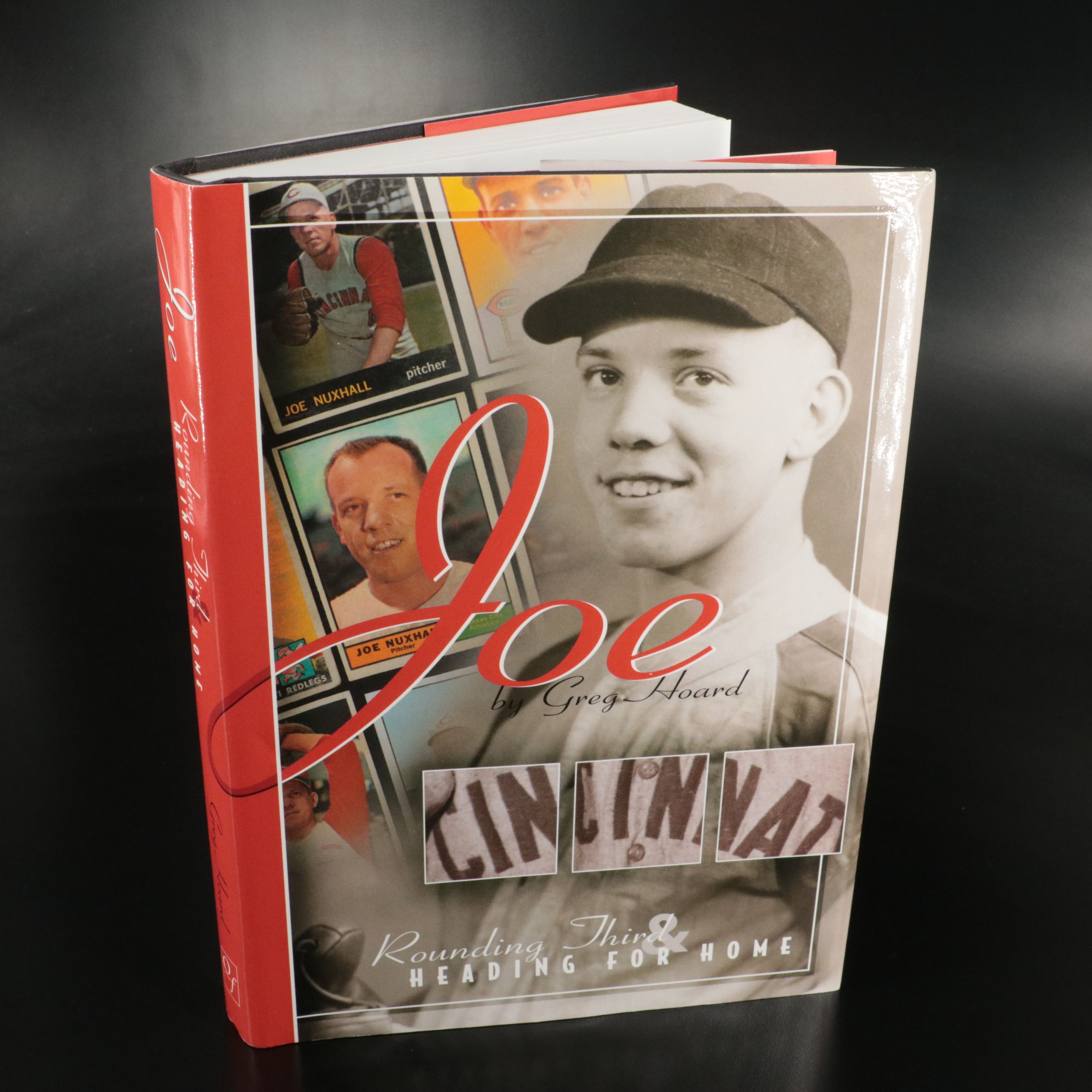 Joe Nuxhall Signed Rawlings Official National League Baseball and Book