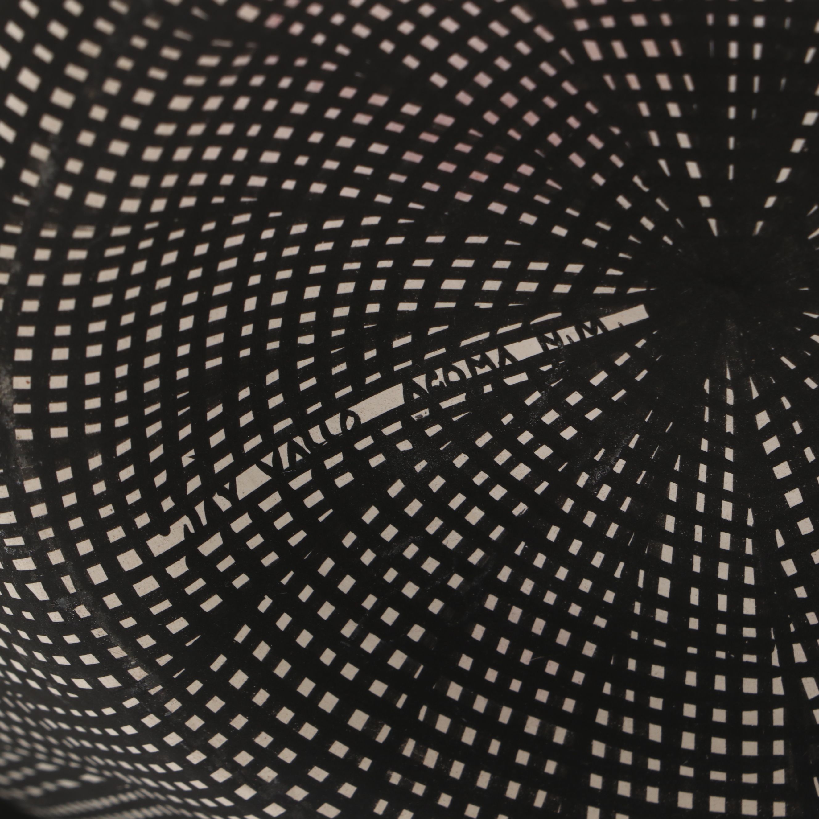 Jay Vallo Acoma Pueblo Pottery Fine Line Vase