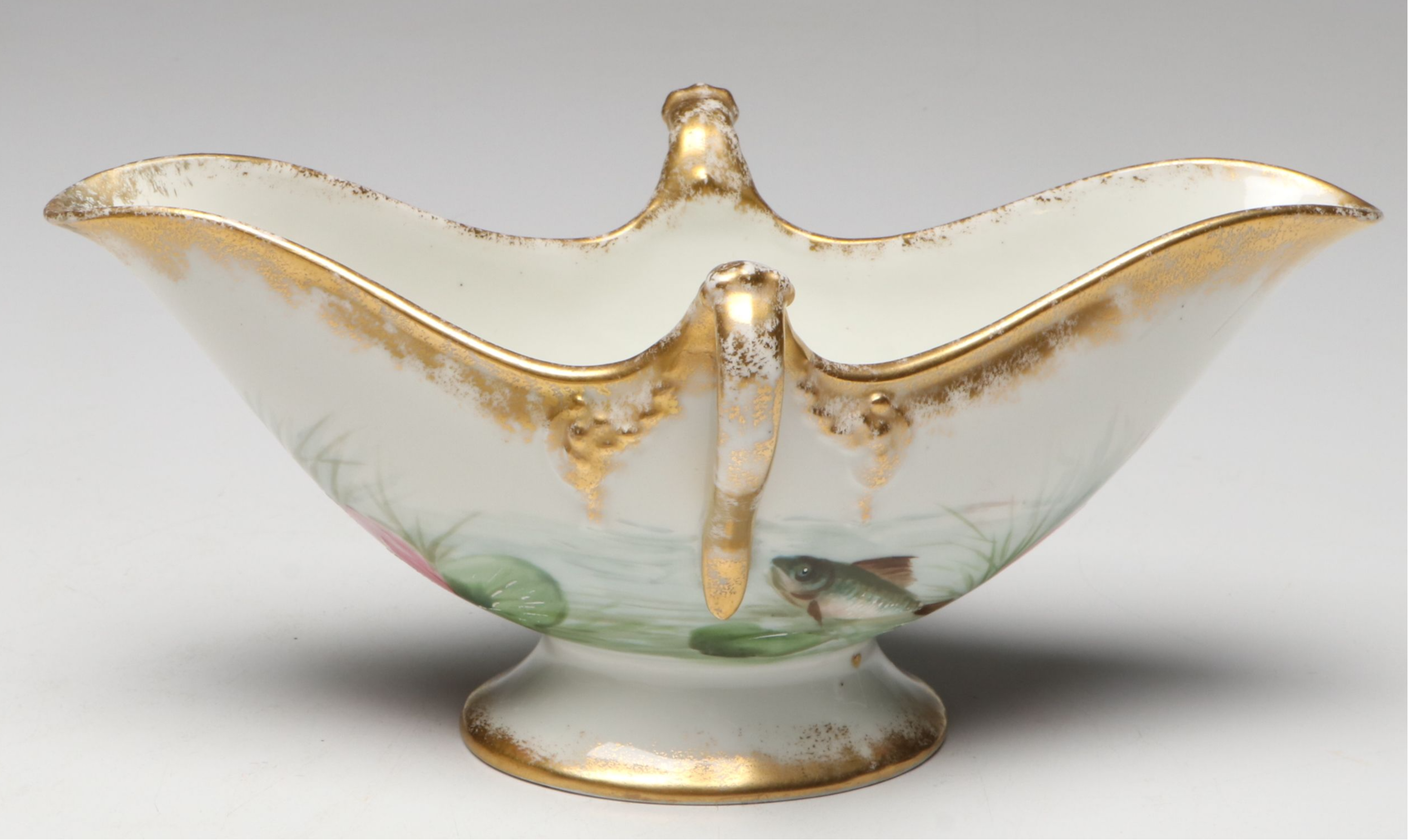 Haviland "Schleiger 10" Hand-Painted Fish Service