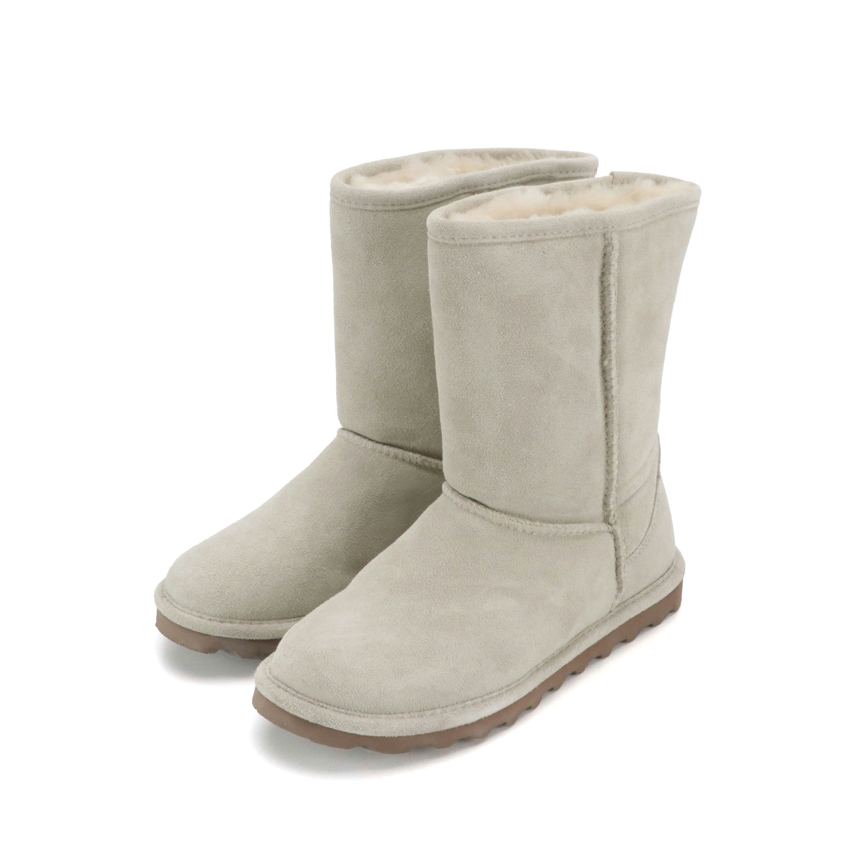 Bearpaw Elle Short Winter Boots Sheepskin and Suede with Box