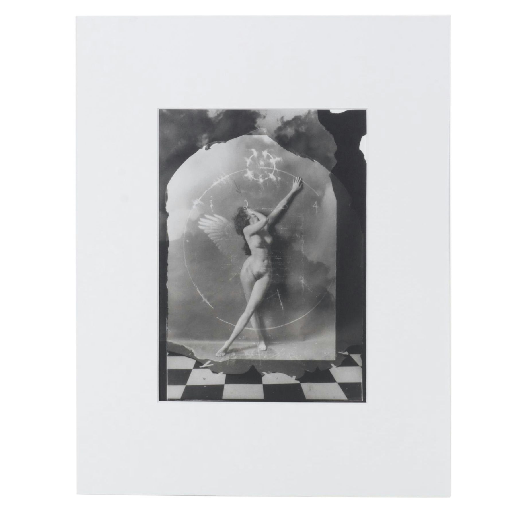 Lithograph Print After Vincent Serbin "A Meditation on Number 10"