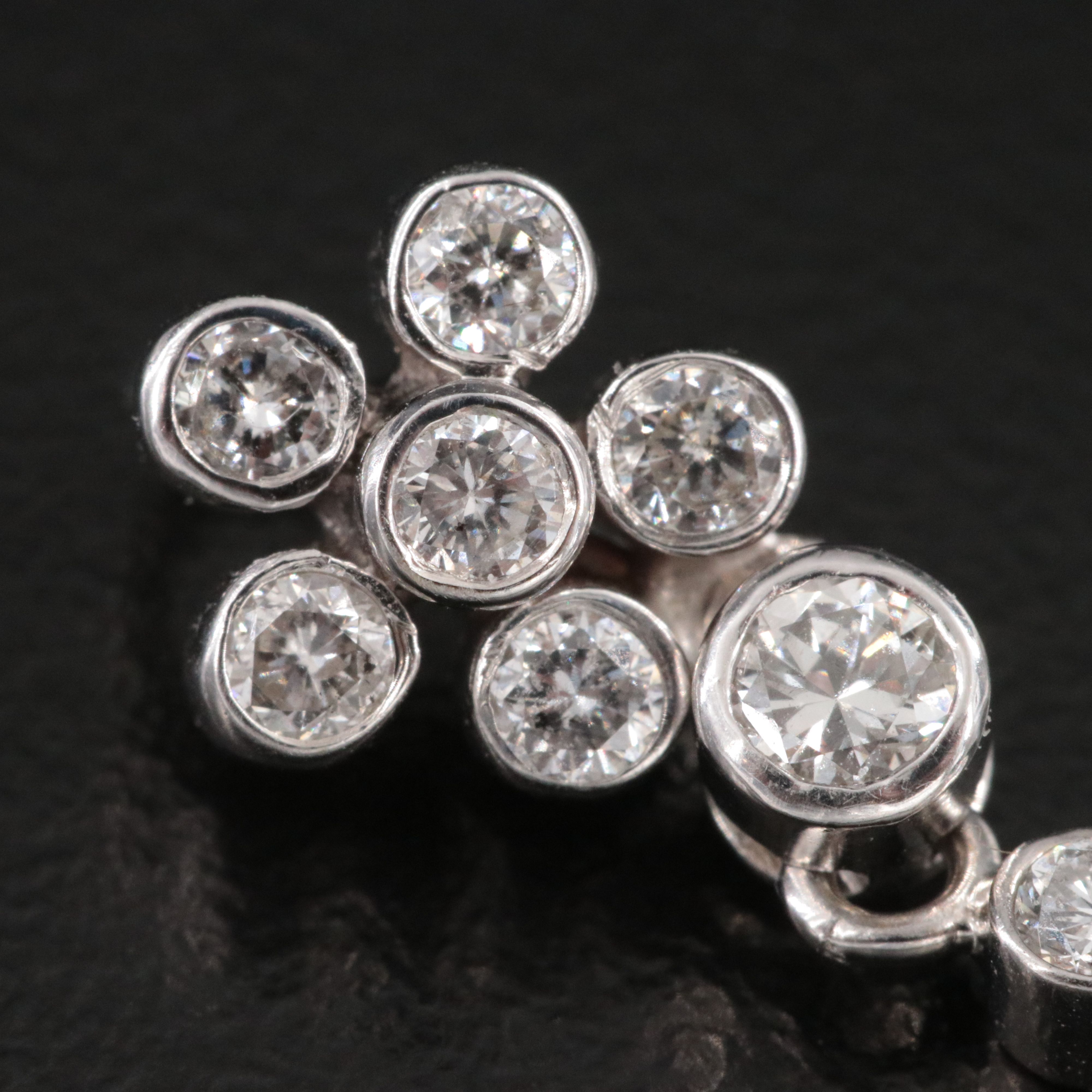 14K Sapphire and Diamond Pendant