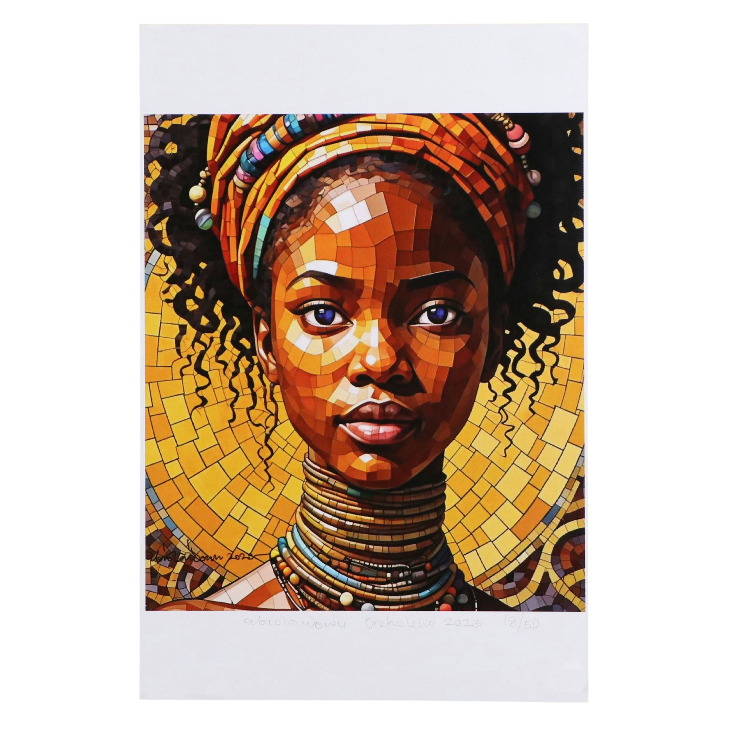 Abiola Idowu Digital Print "Orekelewa," 2023