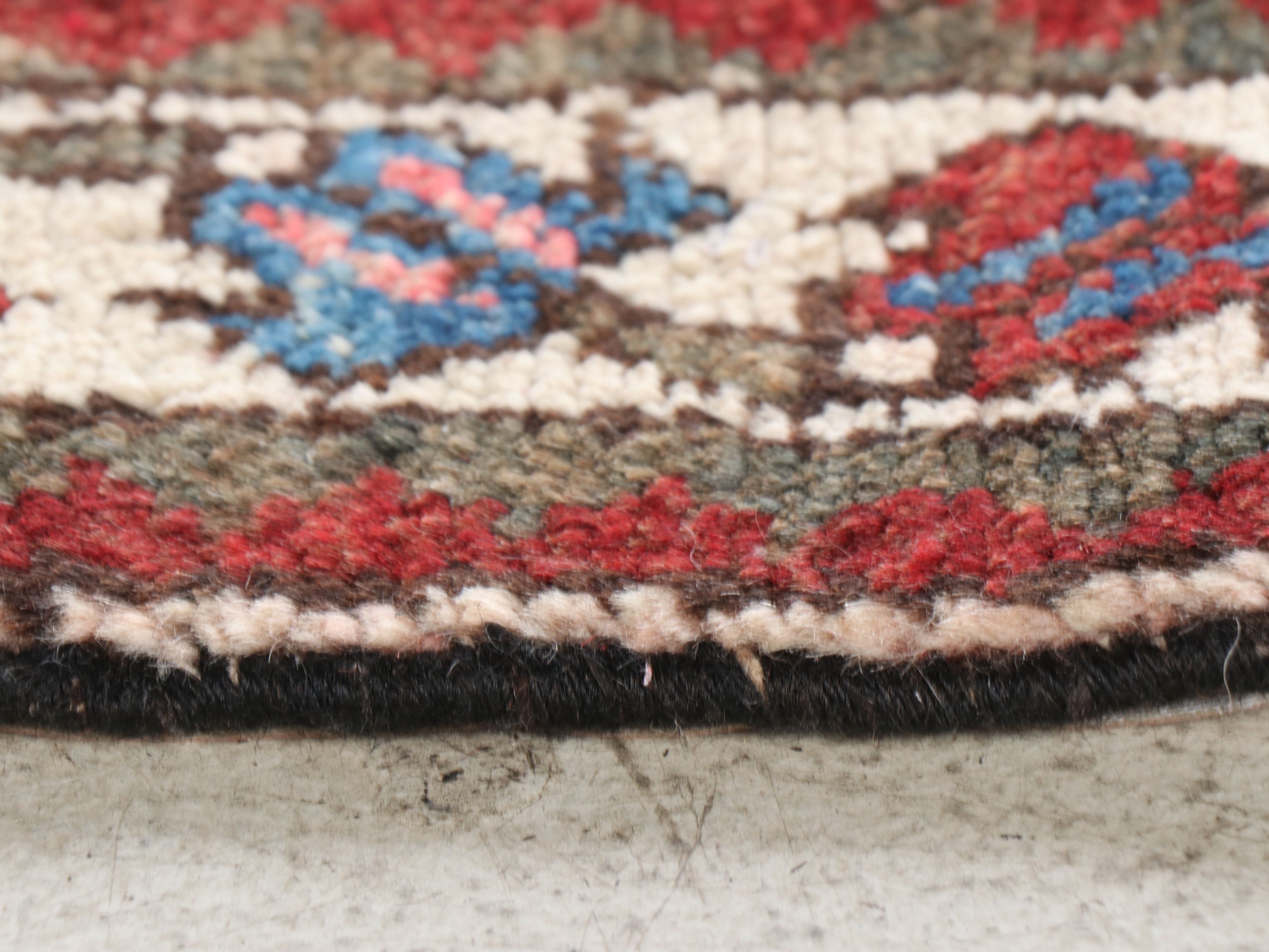 3'4 x 9'5 Hand-Knotted Persian Karajeh Long Rug