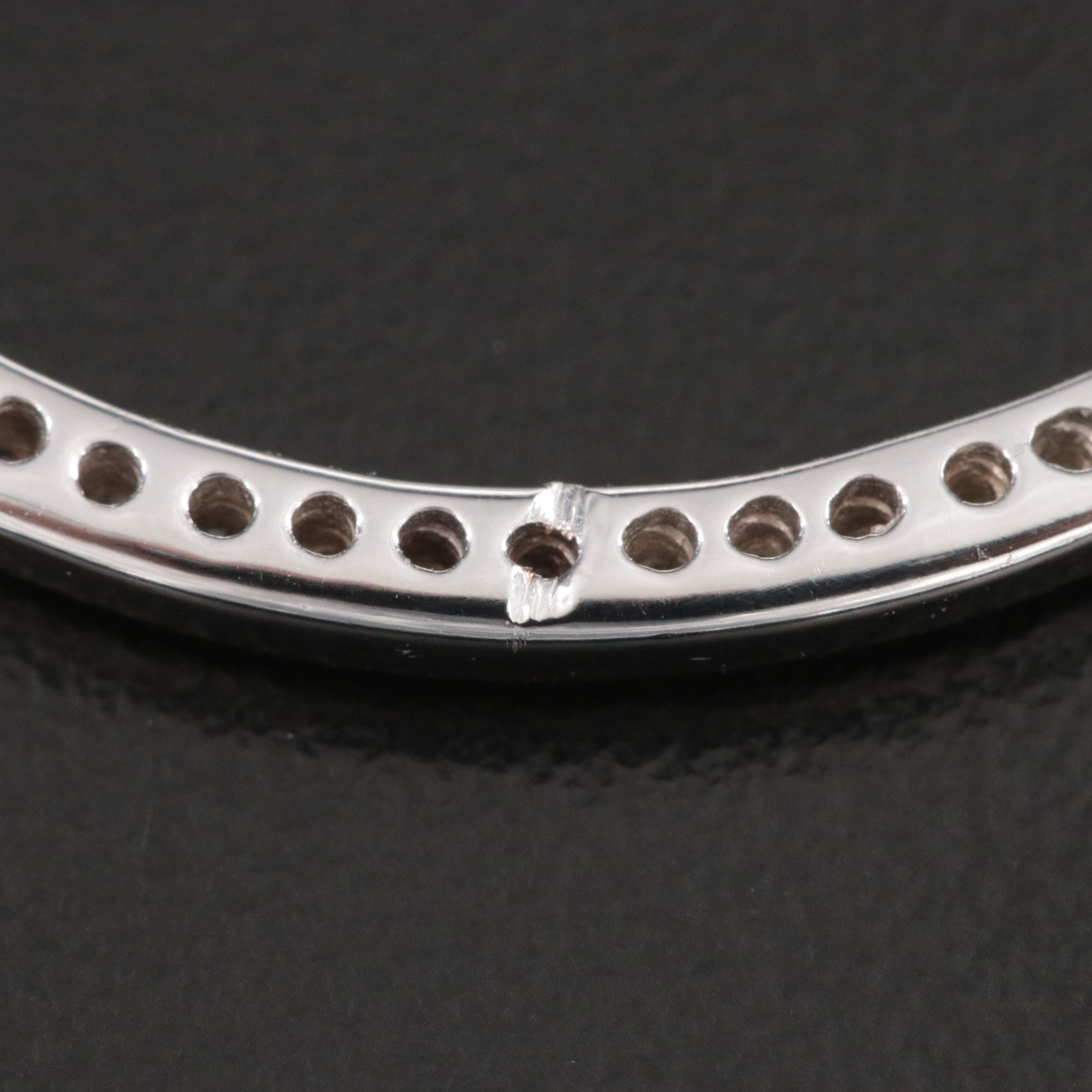 14K 0.72 CTW Diamond Circle Pendant