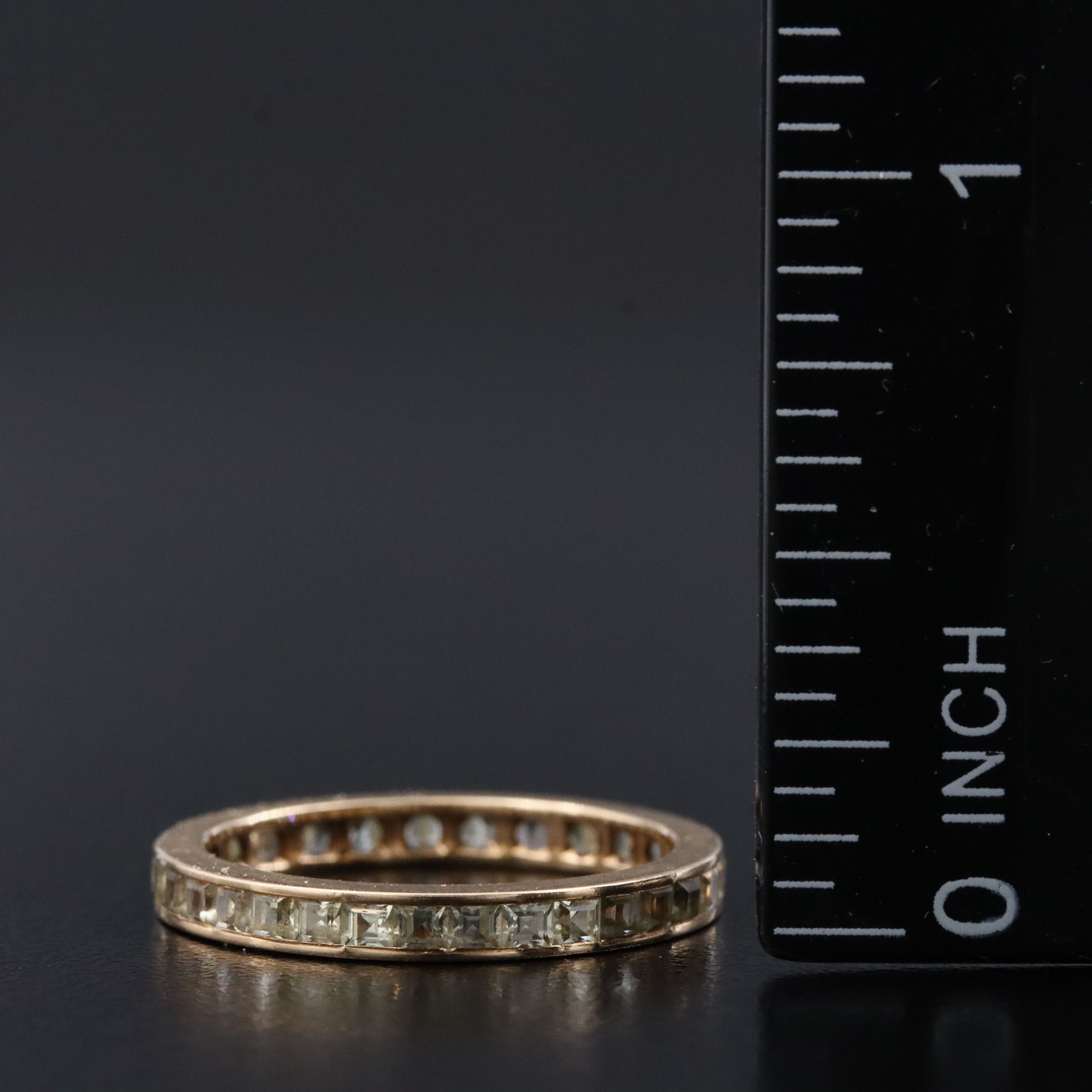 14K Sapphire Eternity Band