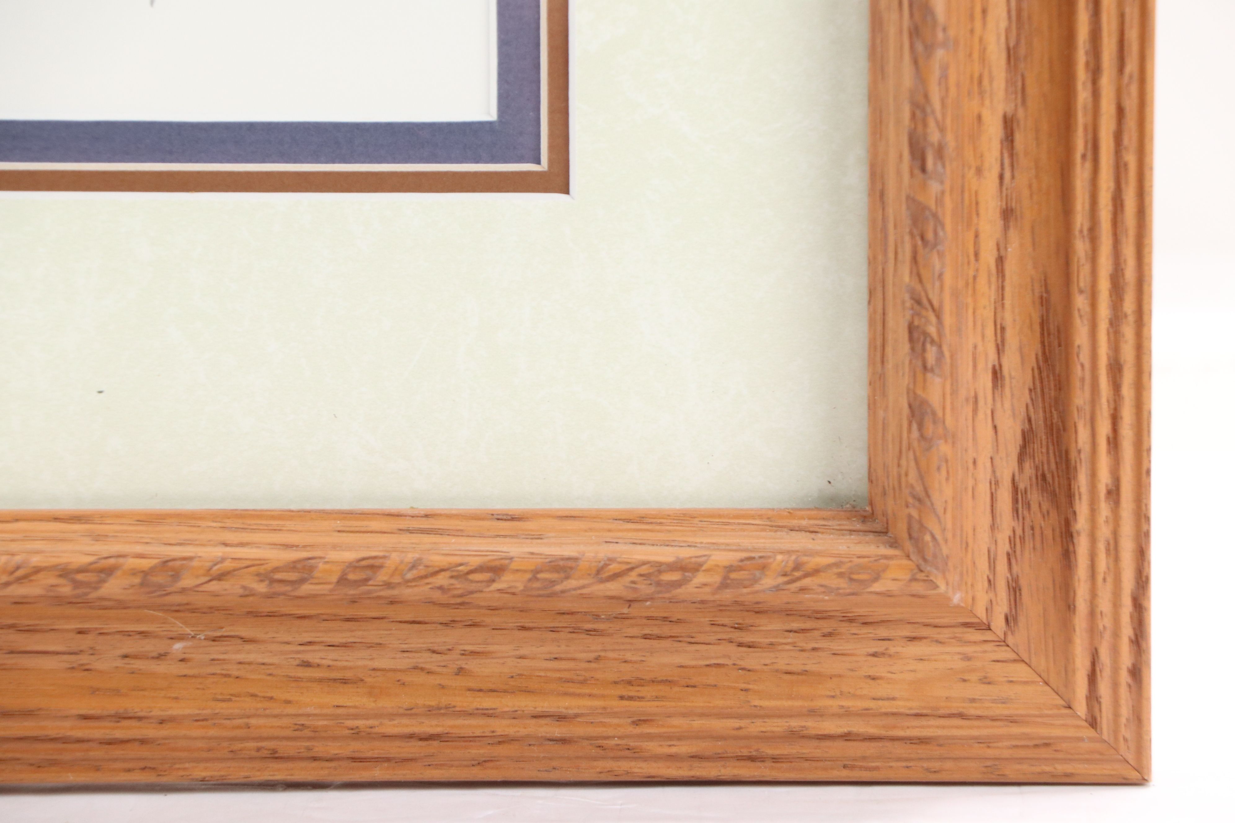 Chris Hopkins Offset Lithograph "Peace, Be Still," 1997