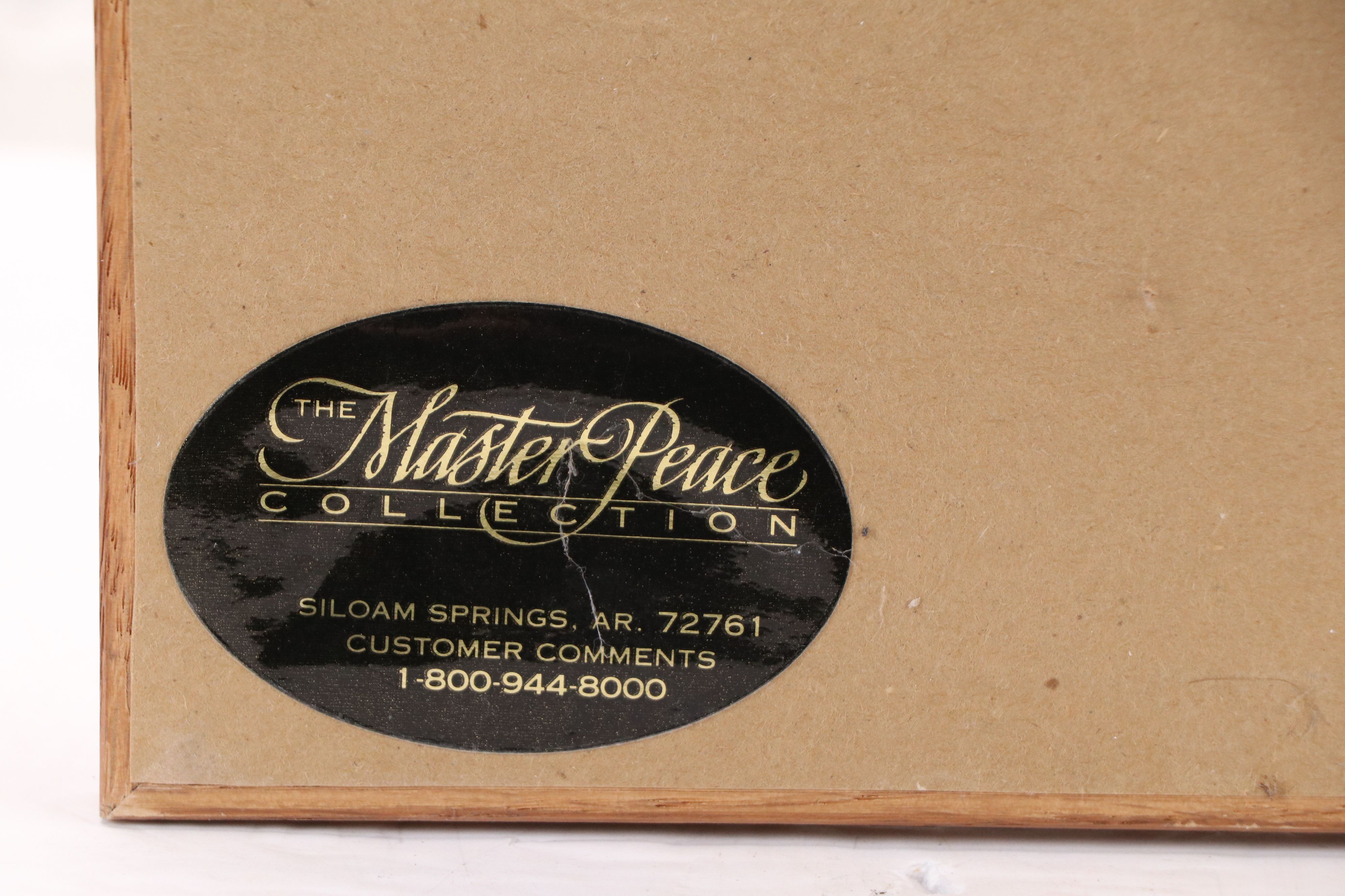 Chris Hopkins Offset Lithograph "Peace, Be Still," 1997