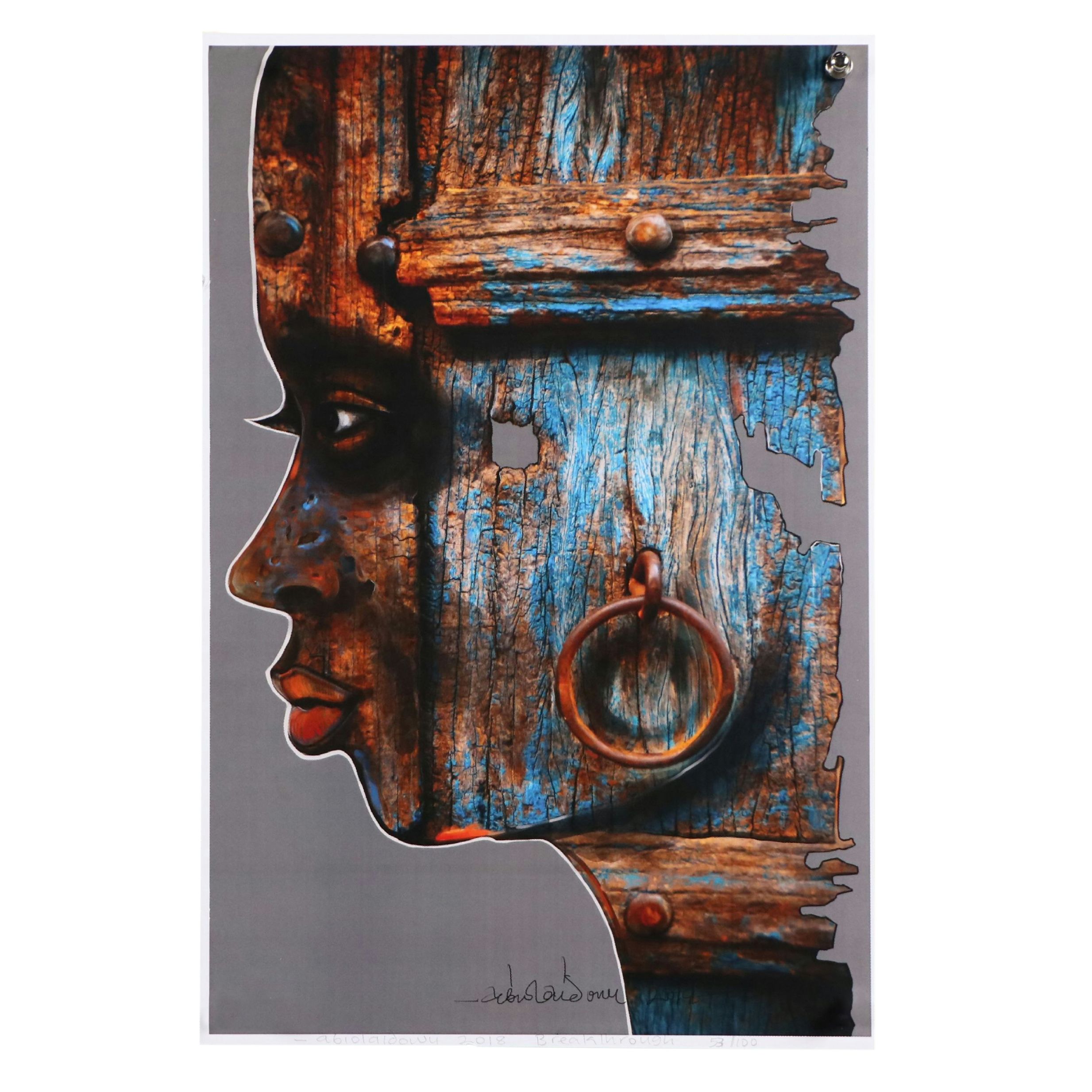 Abiola Idowu Digital Print "Breakthrough," 2018