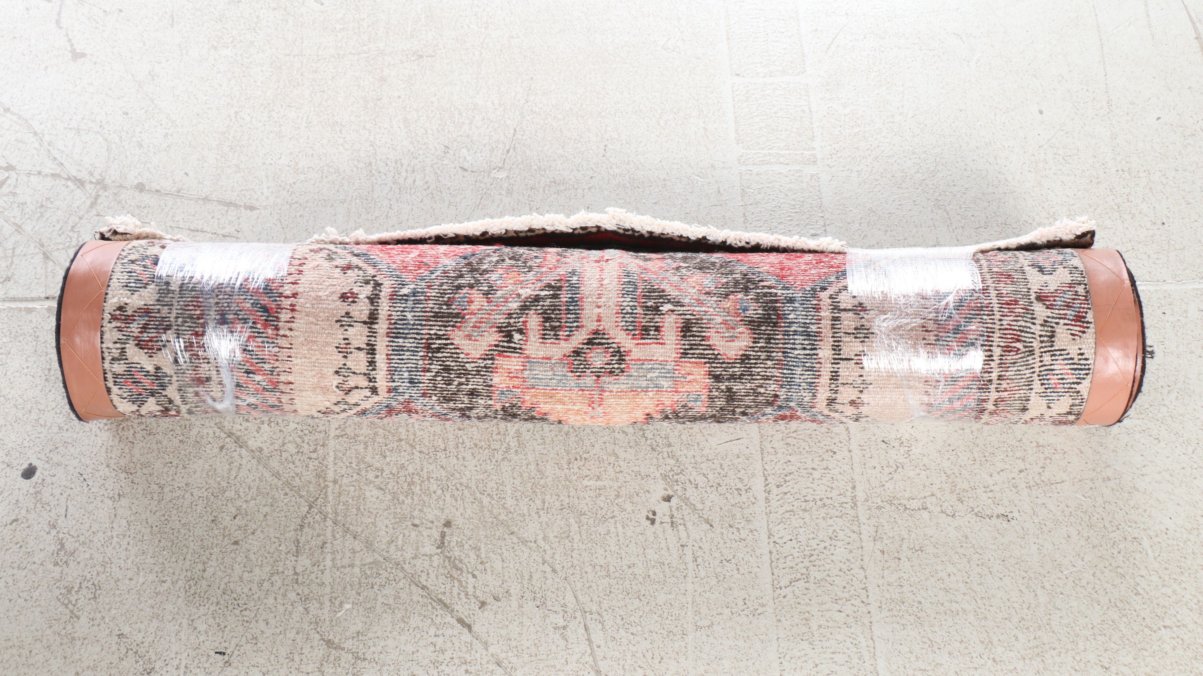 3'4 x 9'5 Hand-Knotted Persian Karajeh Long Rug