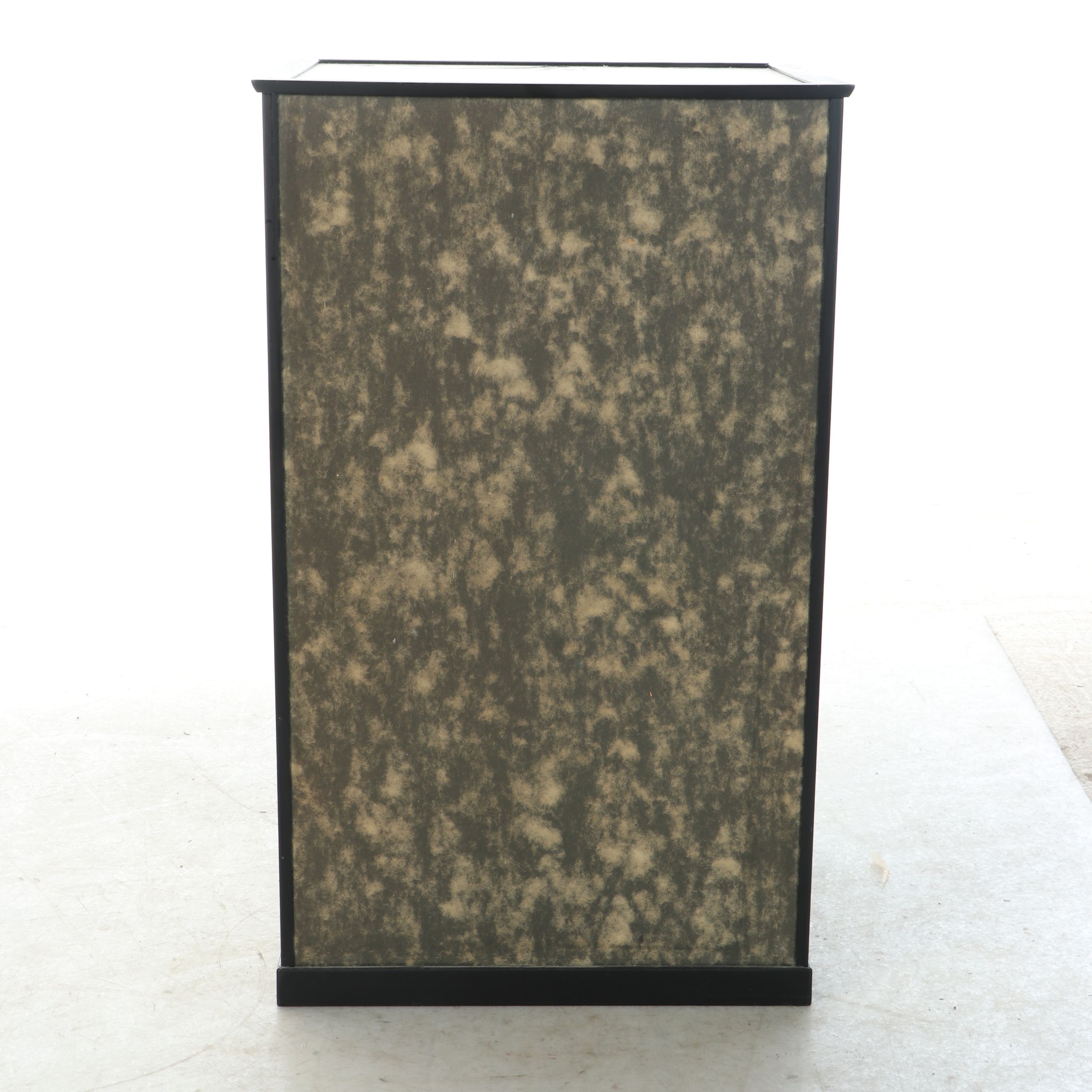 Japanese Handmade Woman in Kimono Holding Shamisen Plaster Doll