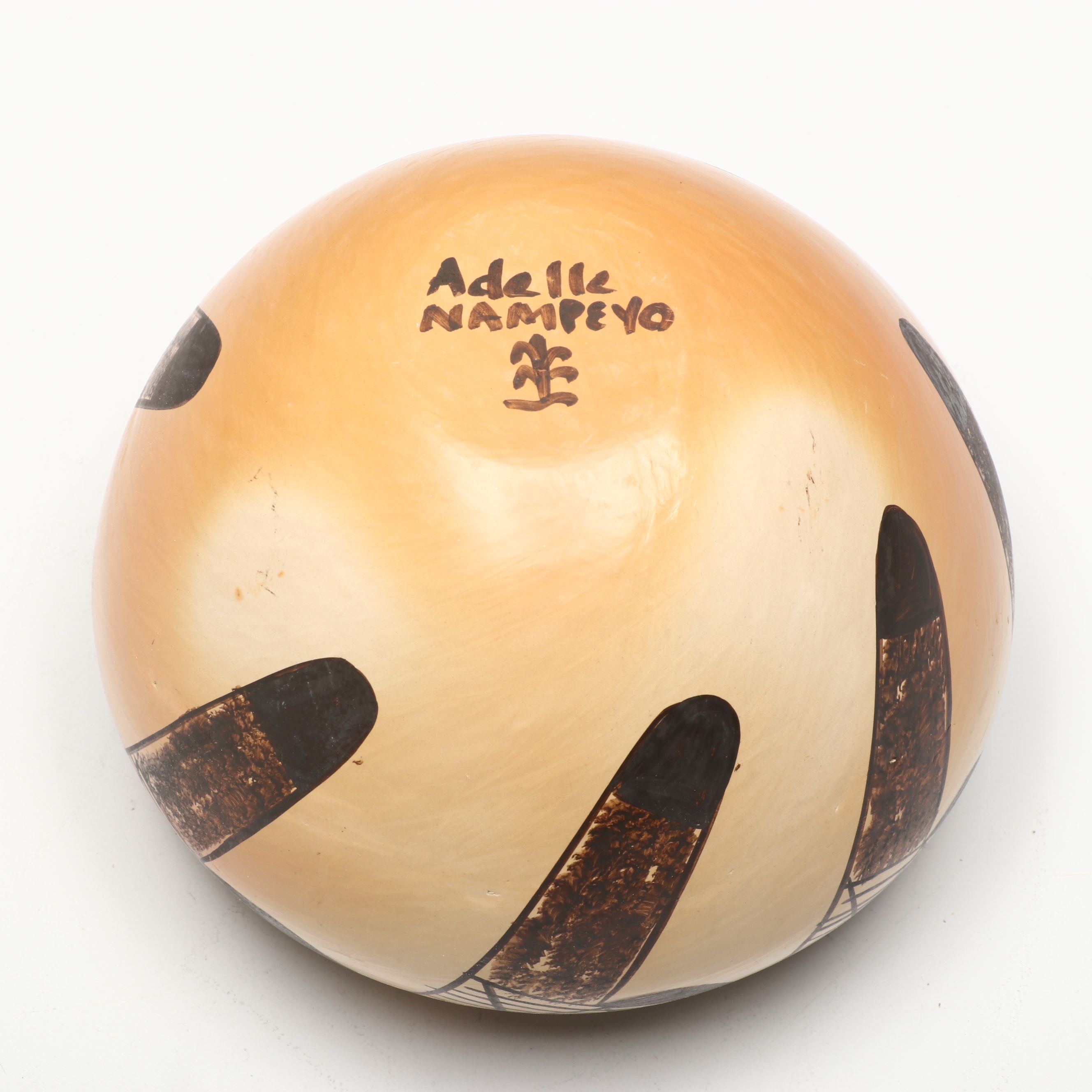 Adelle Nampeyo Hopi Pueblo Polychrome Pot with Migration Design