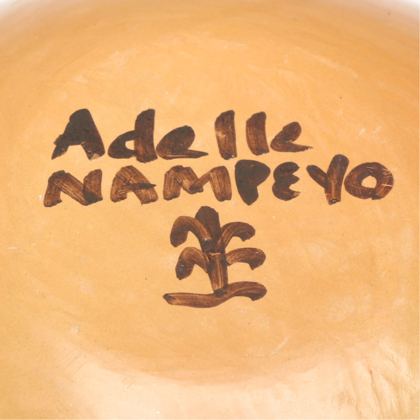 Adelle Nampeyo Hopi Pueblo Polychrome Pot with Migration Design