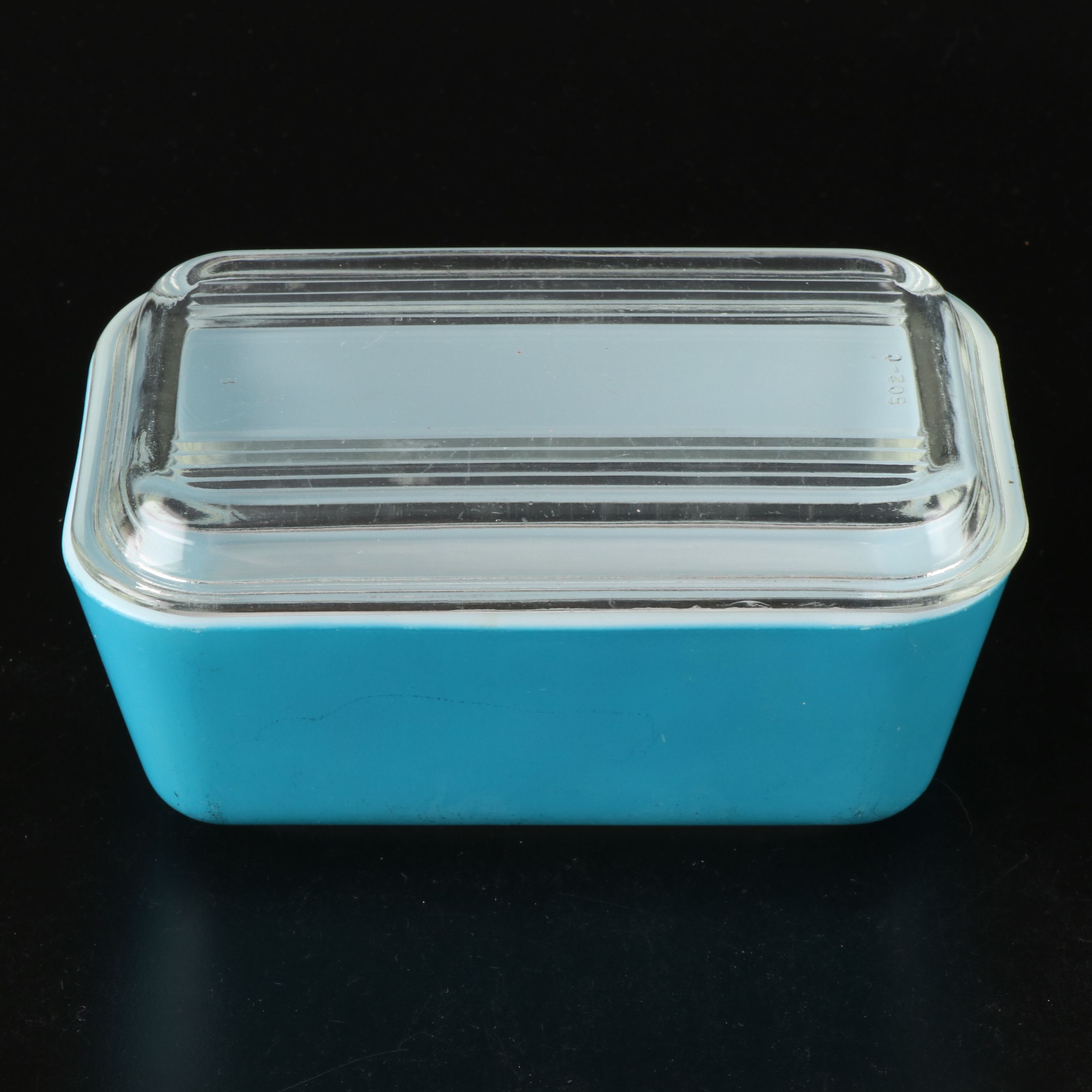 Pyrex "Primary Colors" Glass Refrigerator Boxes, Mid-20th Century