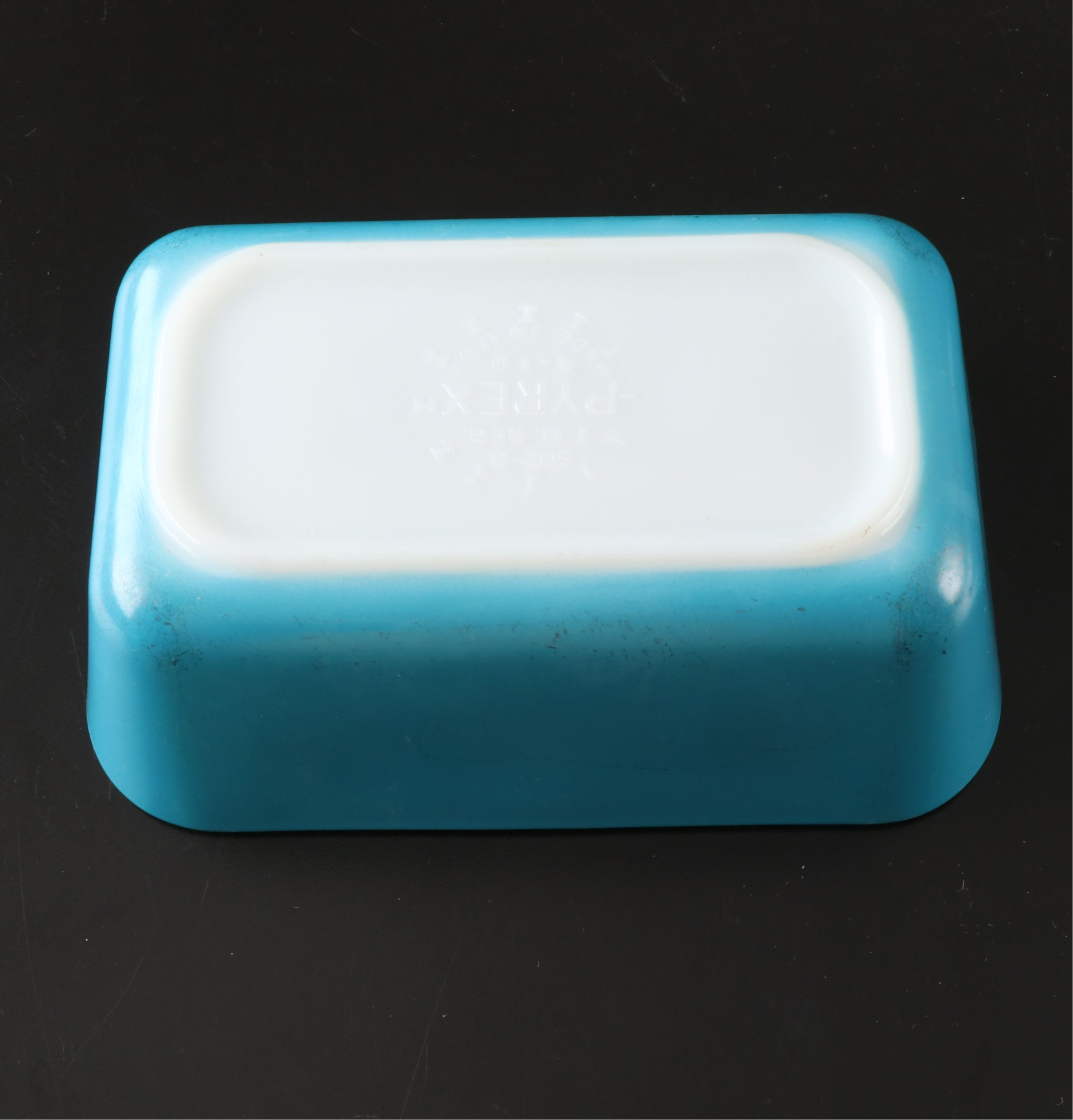 Pyrex "Primary Colors" Glass Refrigerator Boxes, Mid-20th Century