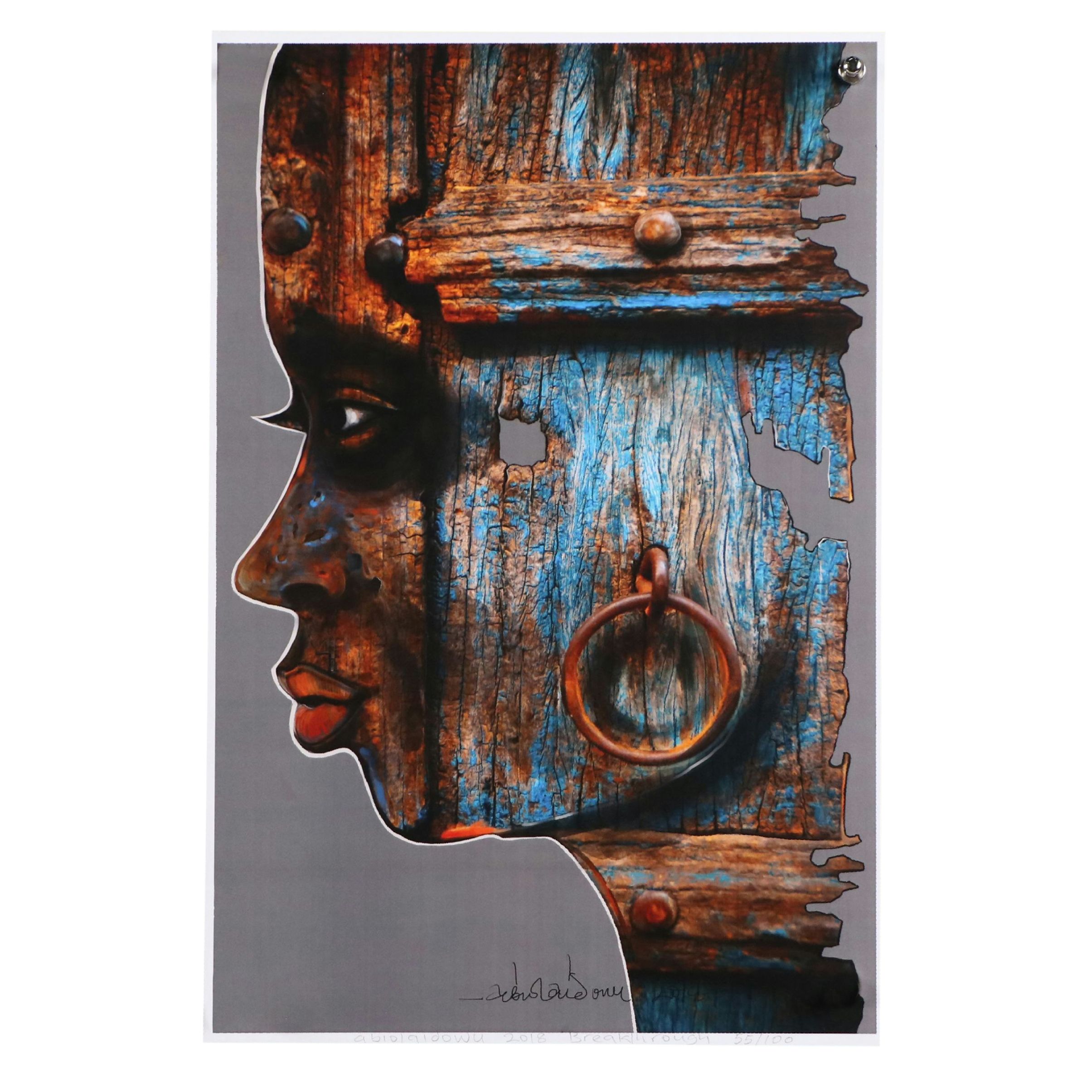 Abiola Idowu Digital Print "Breakthrough," 2018