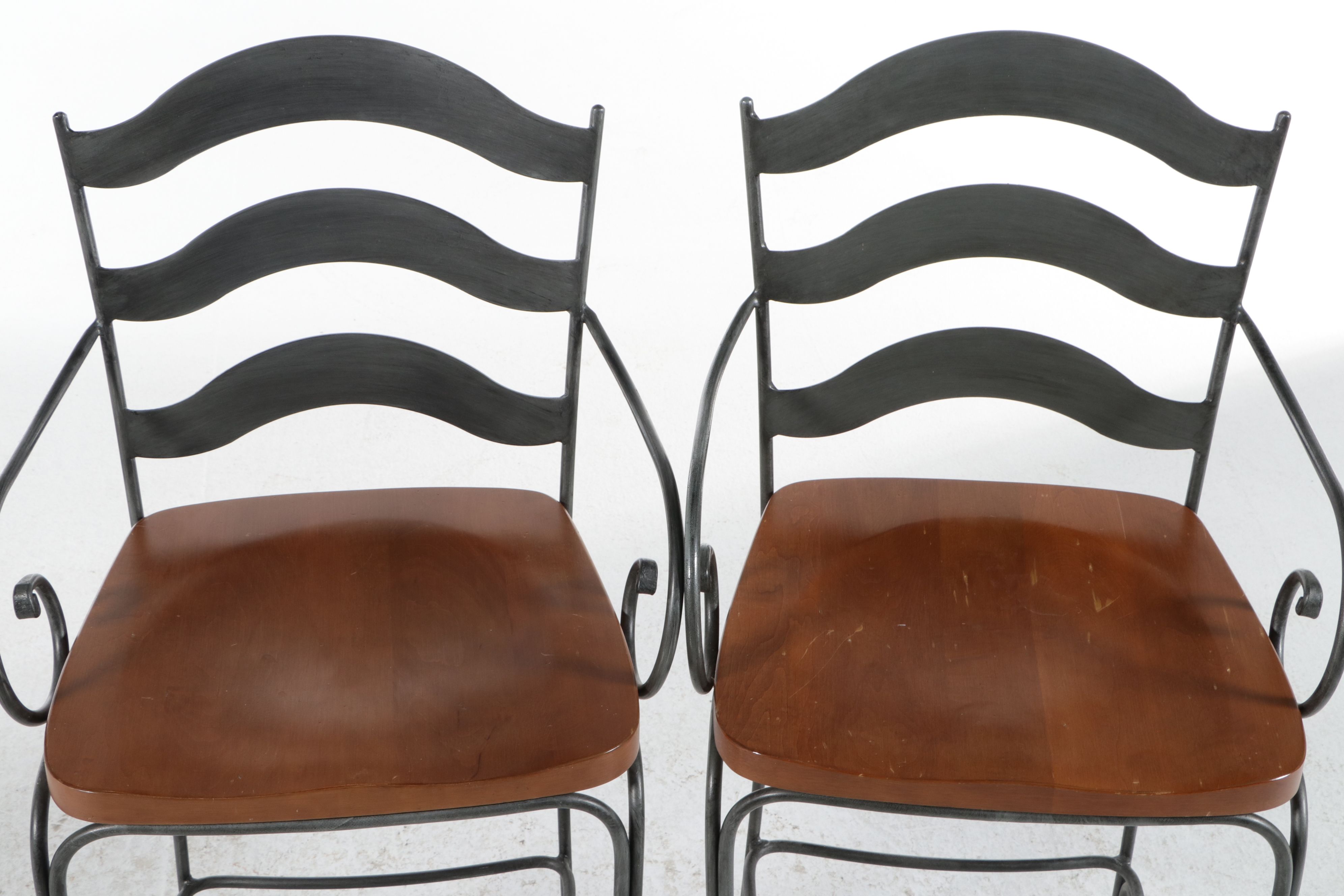 Pair of Ethan Allen Barstools