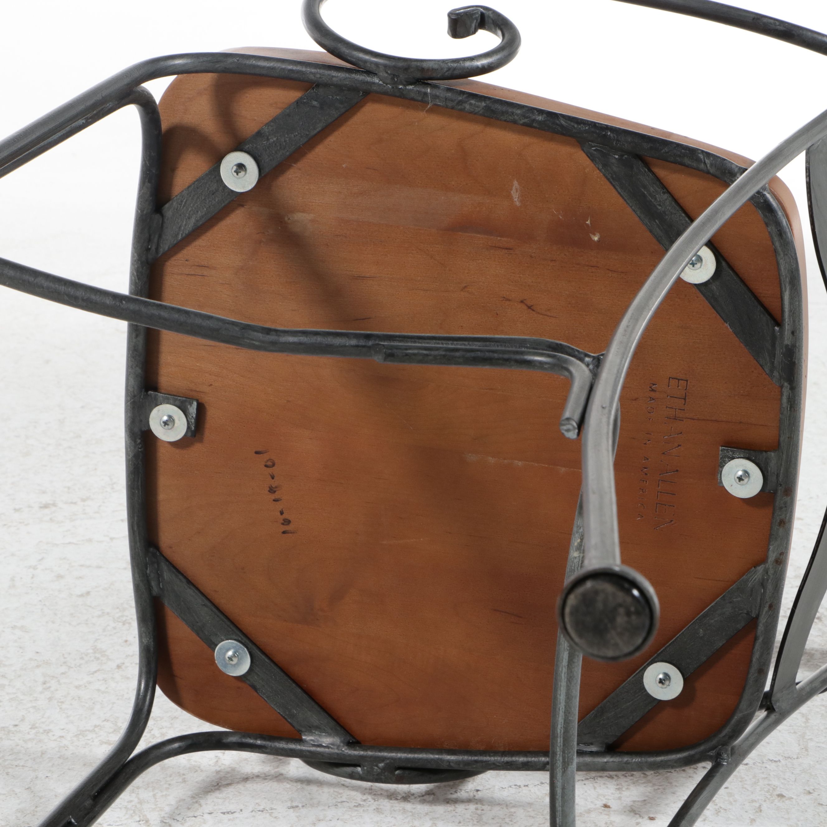 Pair of Ethan Allen Barstools