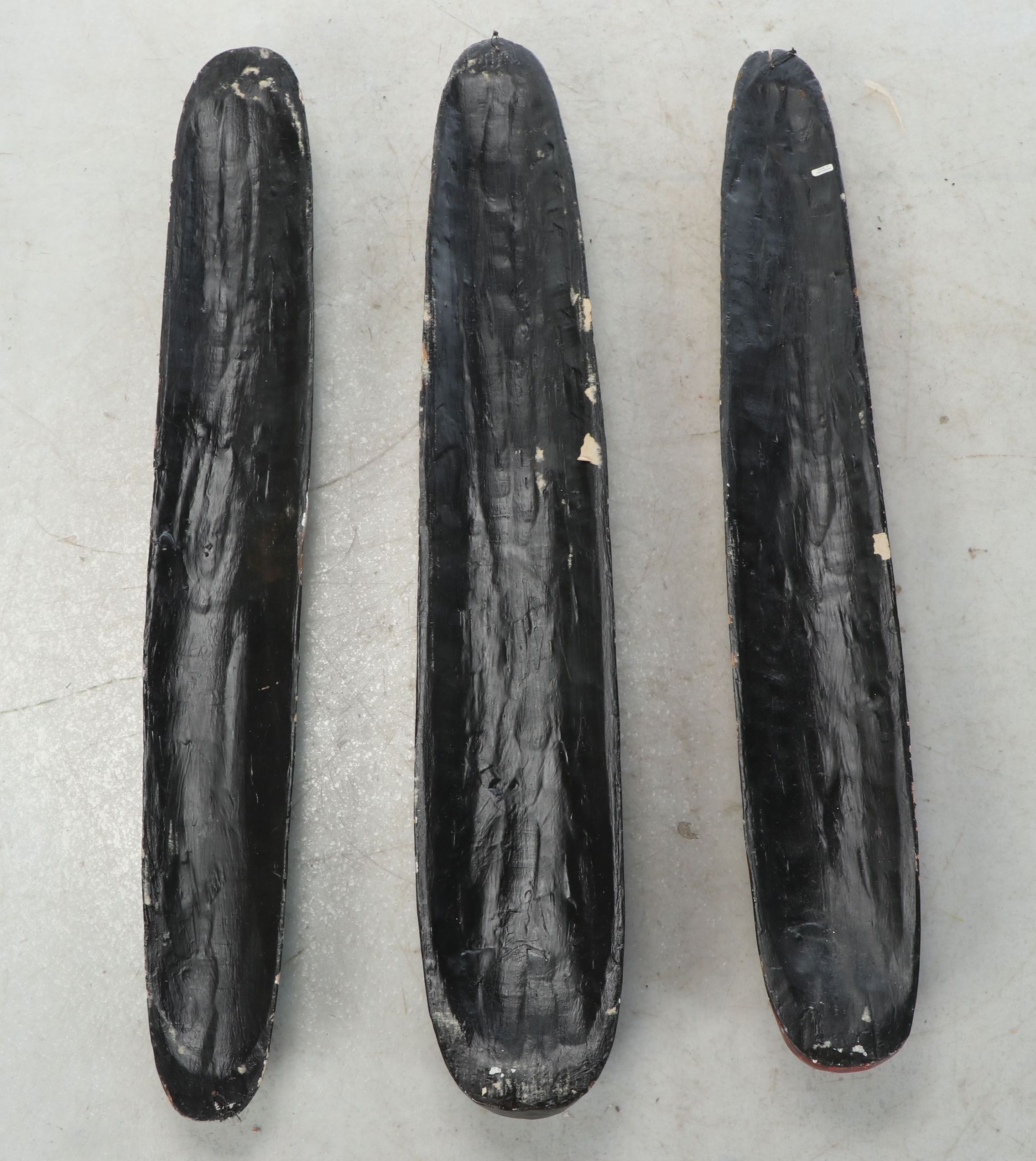 Indonesian Hand-Carved Painted Wood Decorative Wall Masks