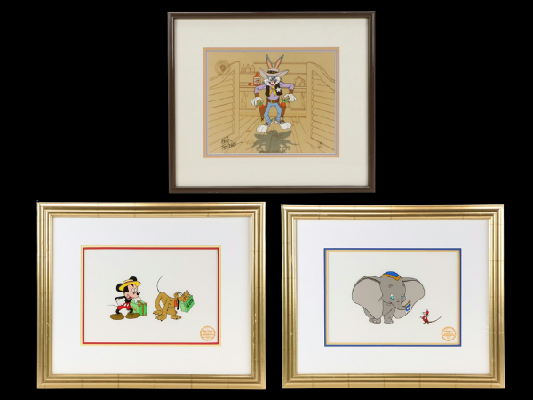 Toons! Animation Cels From Walt Disney & Warner Bros.